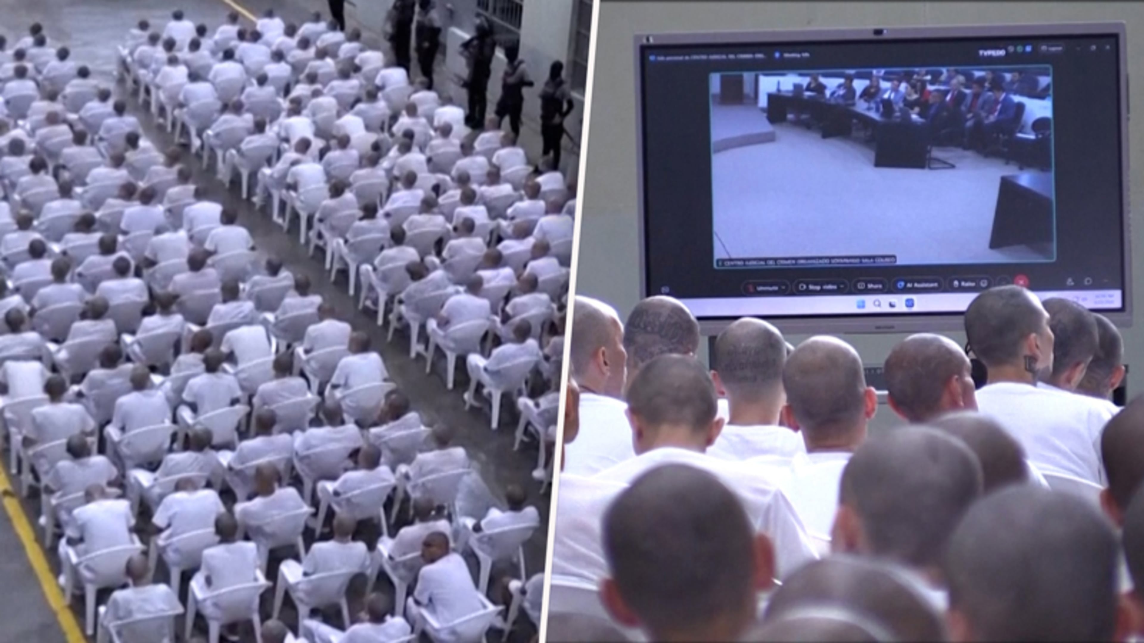 Honderden vermeende bendeleiders tegelijkertijd berecht in El Salvador