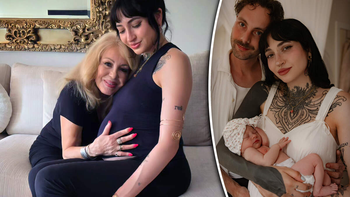 Christina Curry moeder geworden: baby en oma Patricia Paay | De Telegraaf