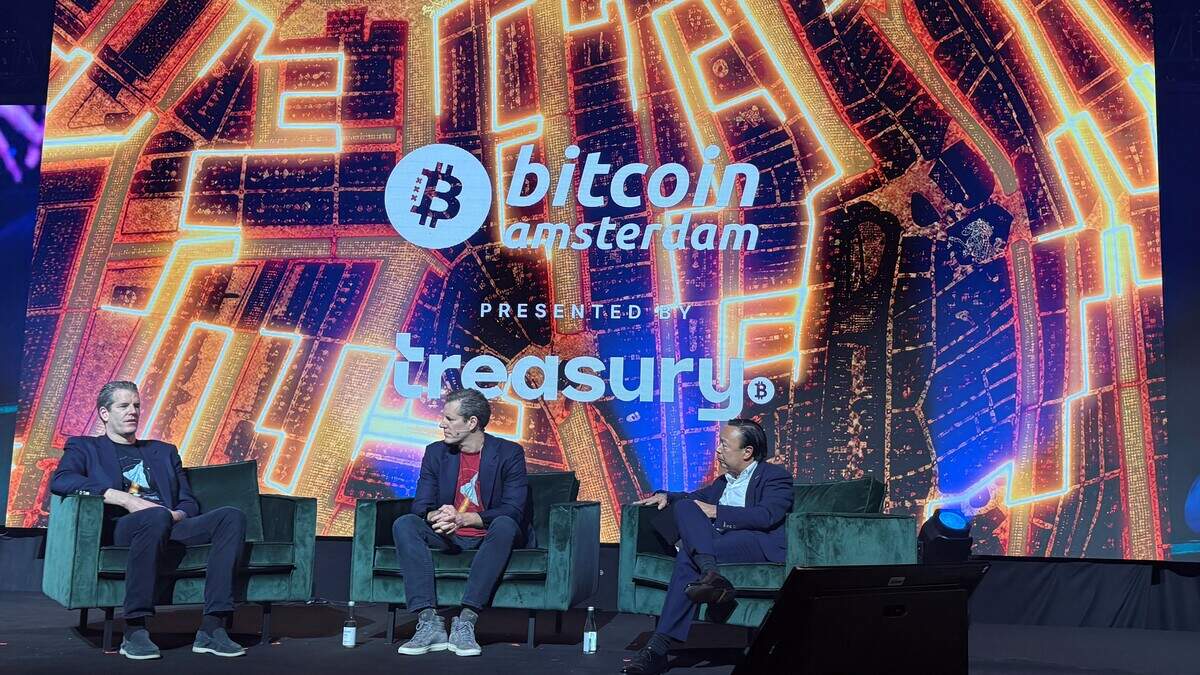 アムステルダムでの楽観的なカンファレンス中にビットコイン価格が10万ドルを下回る
