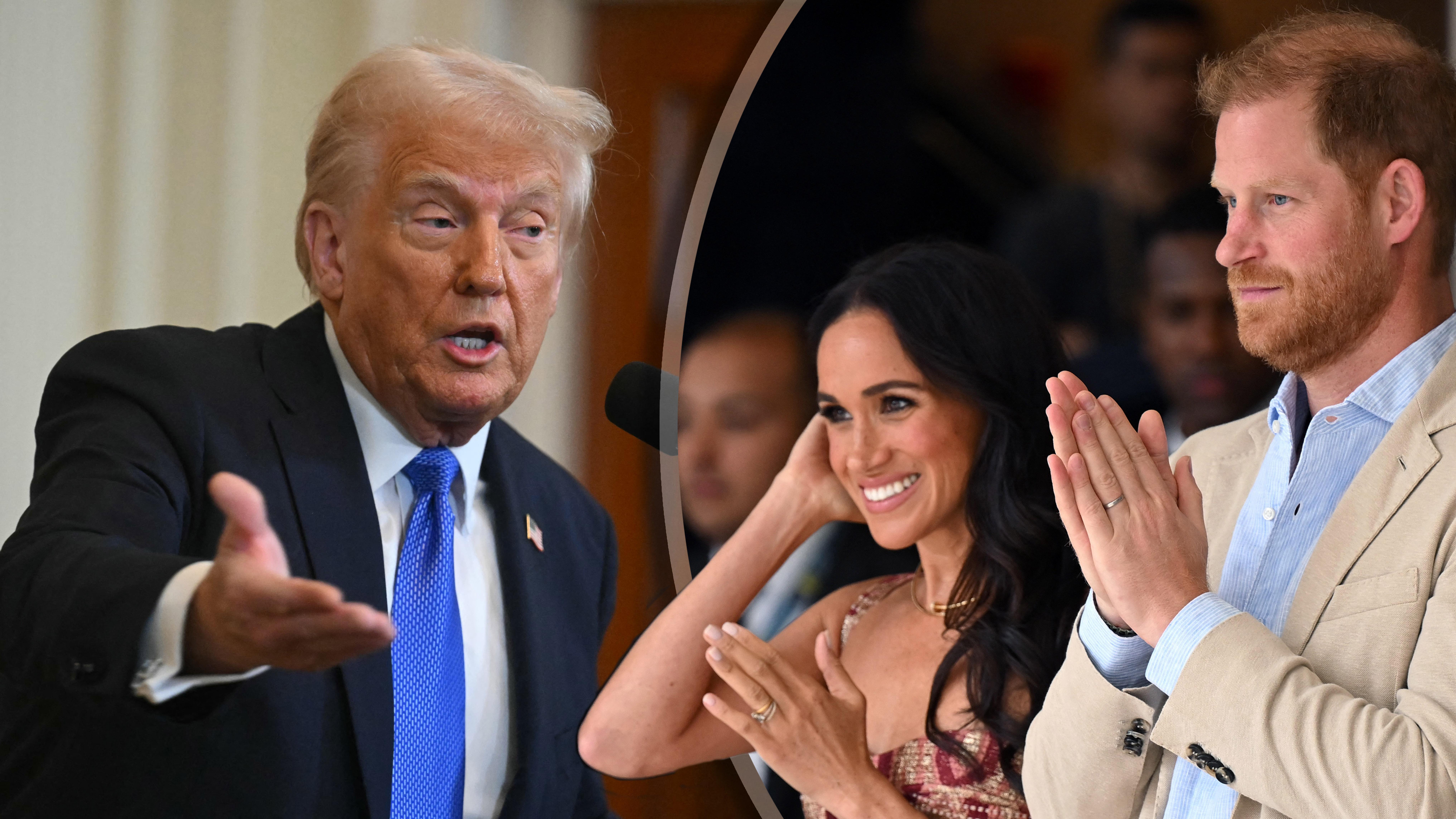 Prins Harry mag van Donald Trump in Amerika blijven: ’Hij heeft al ...