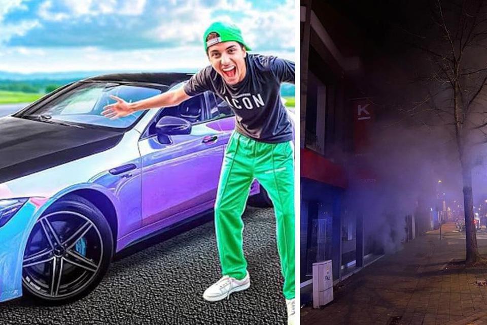 Exclusieve Mercedes van bekende Nederlandse YouTuber Isae uitgebrand in ...