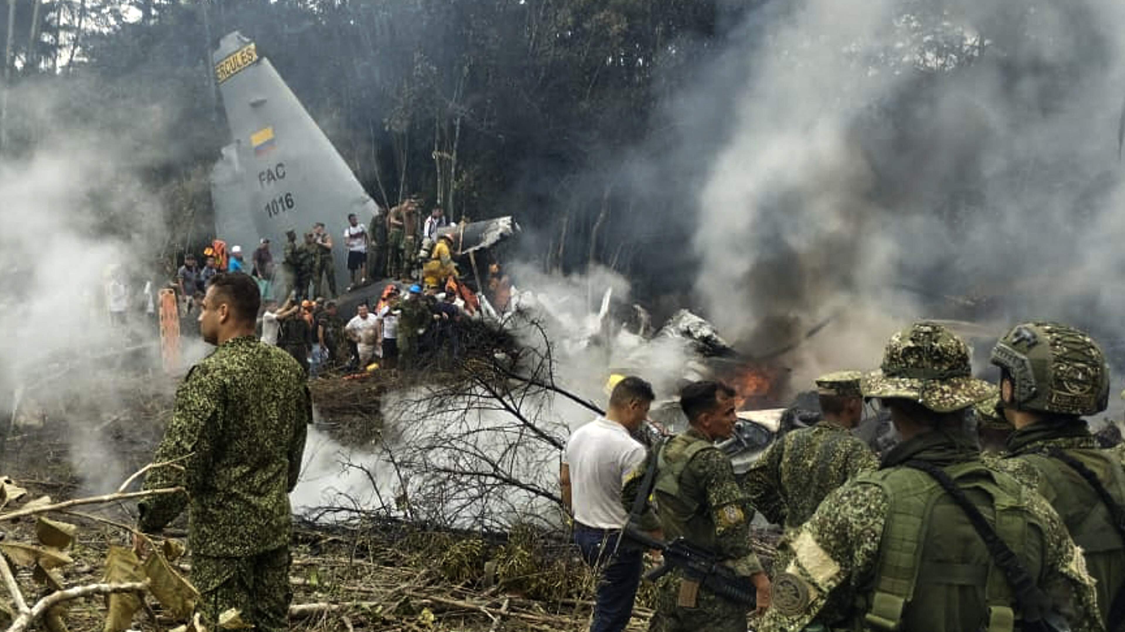 Crash Colombiaans legervliegtuig met 69 doden kwam door bomen