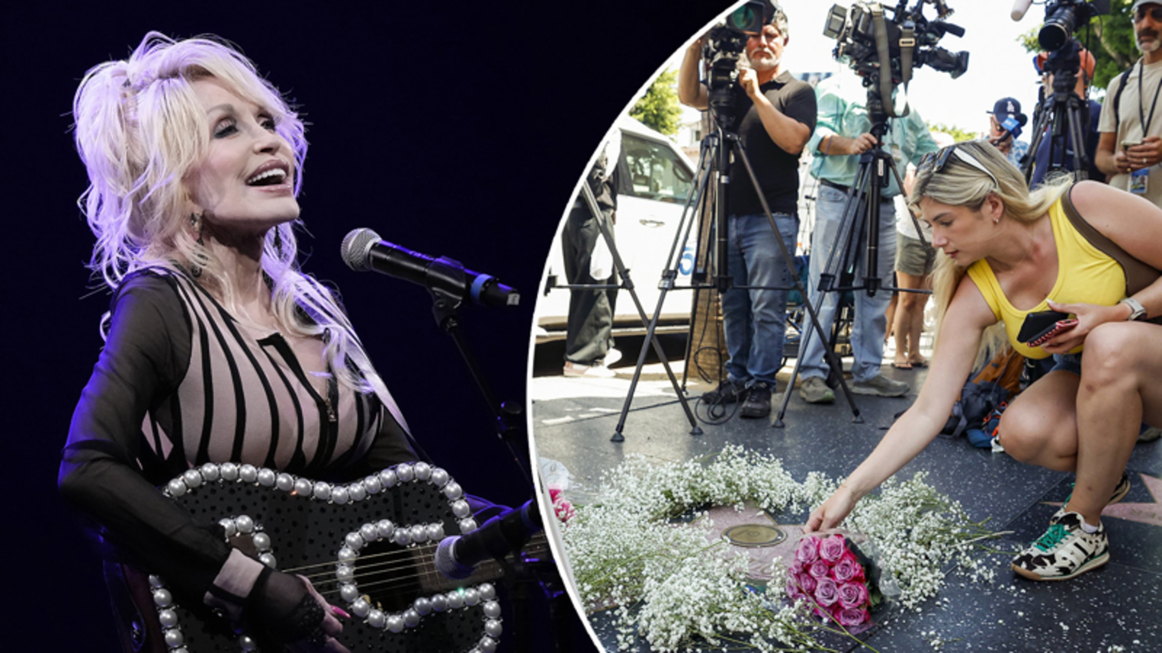 Fans brengen laatste eerbetoon aan overleden Dolly Parton