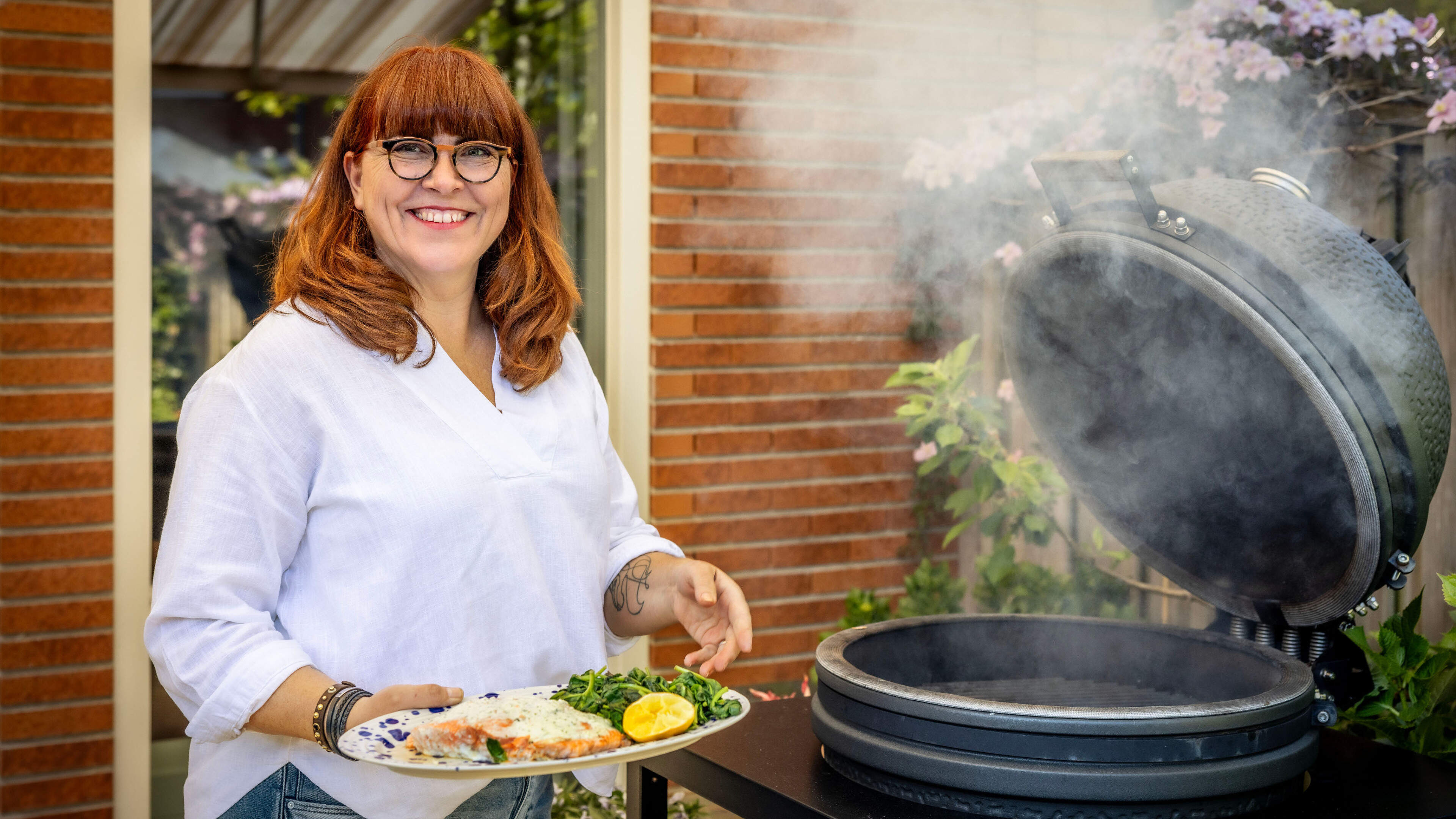 Grill-expert Susan Aretz: ’Vrouwen, laat je niet afschrikken door  die brullende alfa-man bij de bbq’