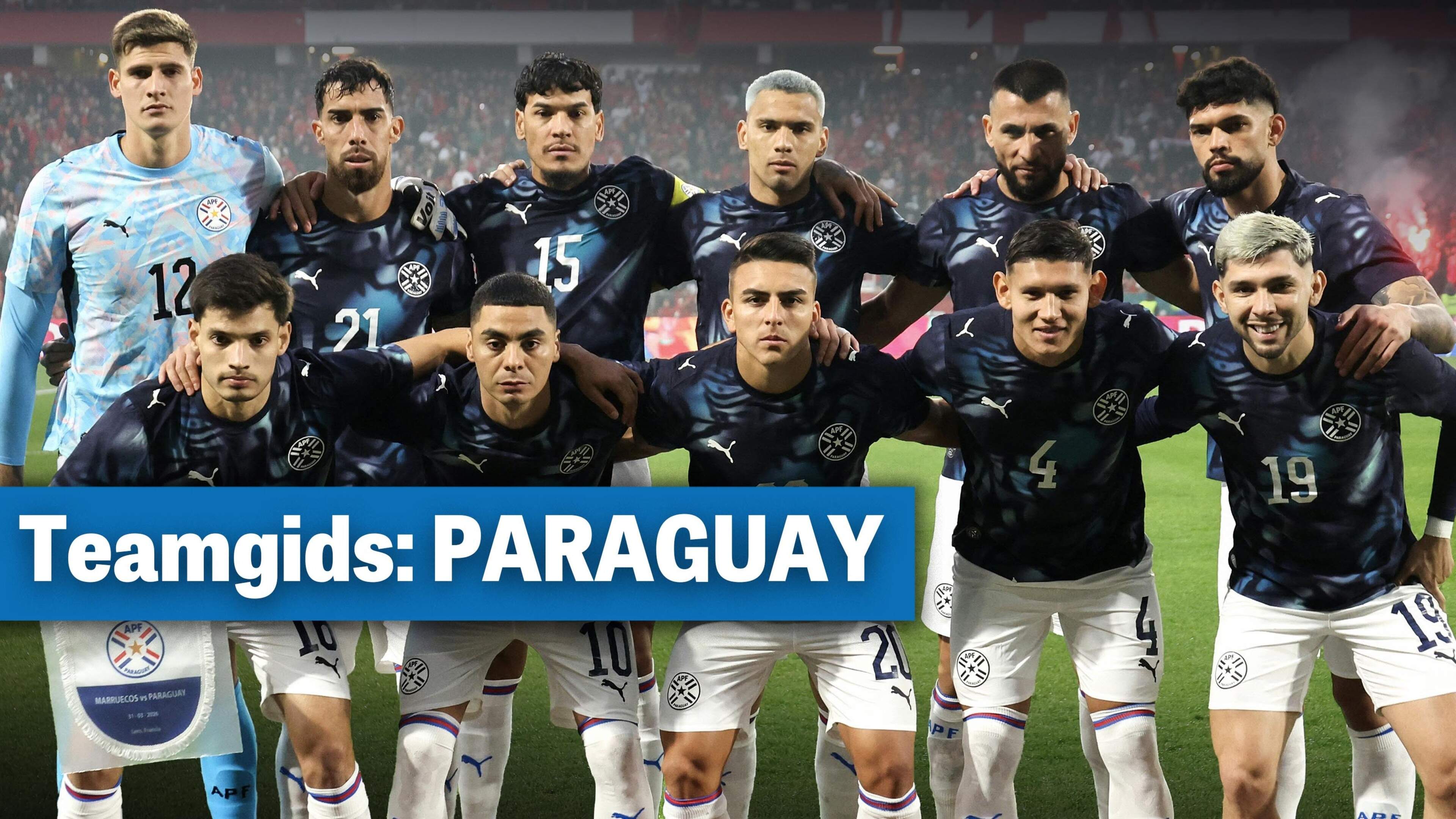 Eindelijk weer op een WK na een totale metamorfose: alles over de WK-selectie van Paraguay