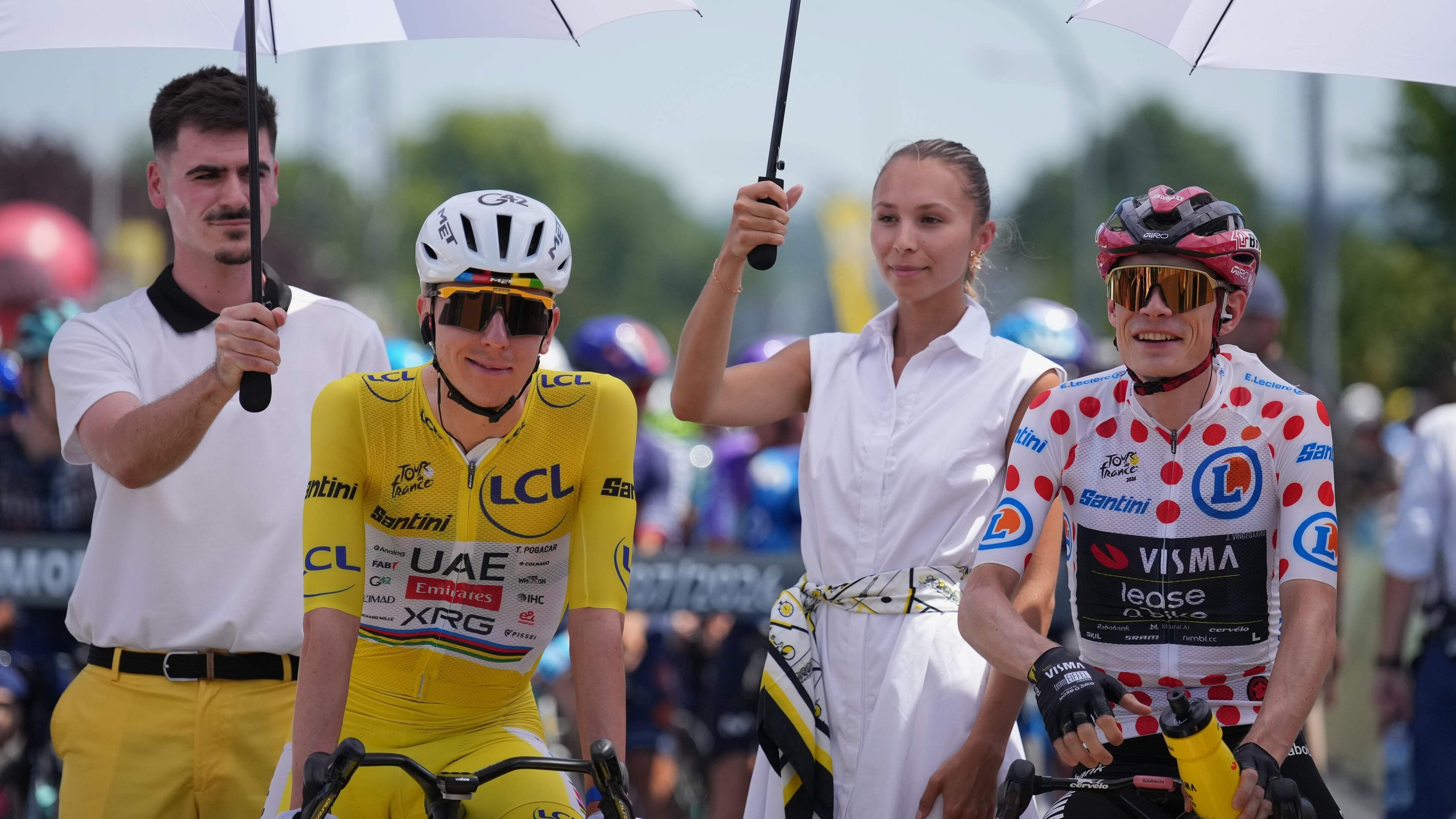 Winst Tour de France blijft doel van Visma-Lease a Bike: ’Jonas Vingegaard zit echt niet zo ver verwijderd van niveau Tadej Pogacar’