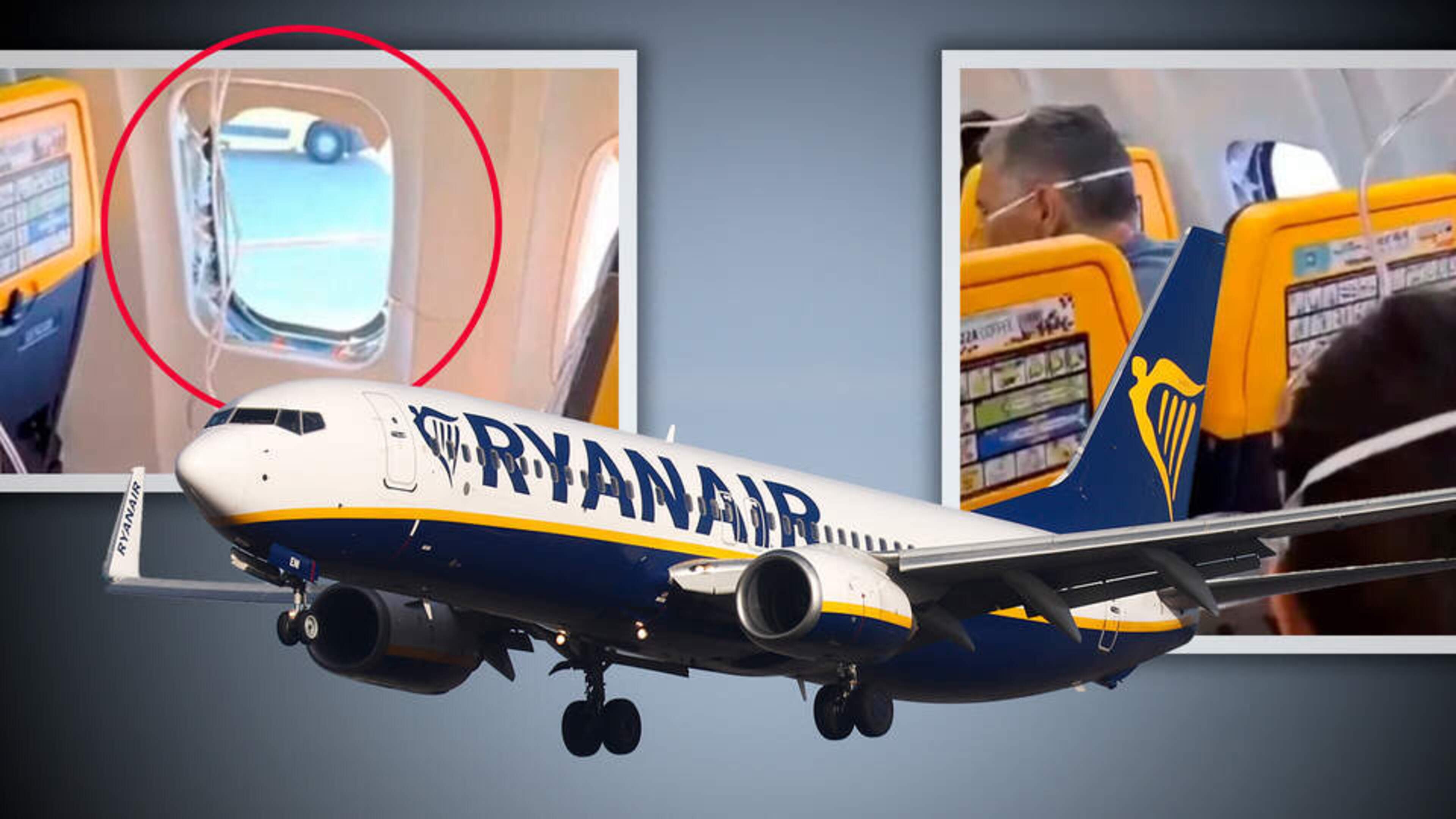 Man die bijna door raampje van Ryanair-vliegtuig werd gezogen, doet voor het eerst zijn verhaal: ’Een wonder dat ik dit kan navertellen’
