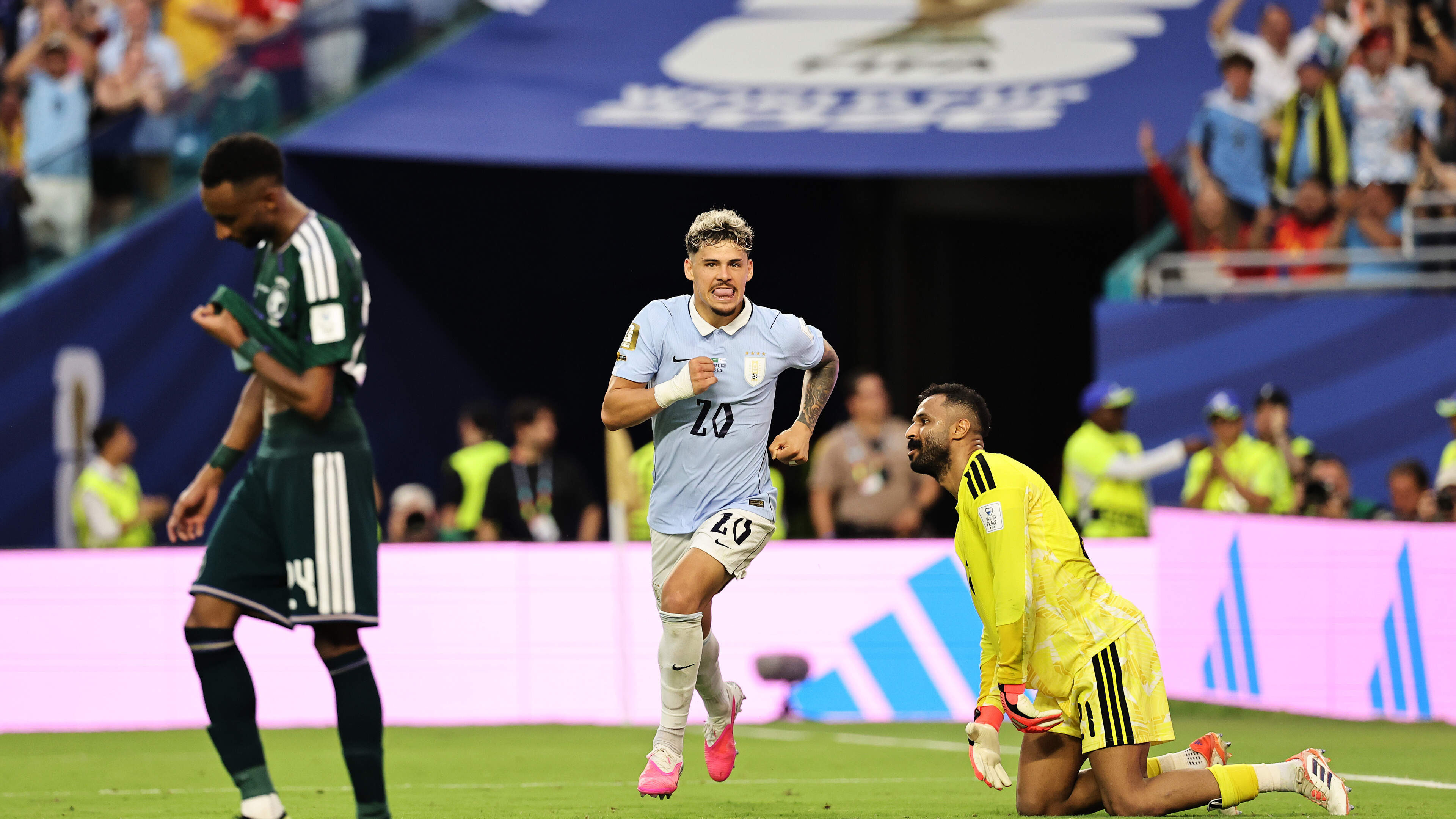 Kansenmissend Uruguay krijgt te weinig tegen Saoedi’s ondanks late gelijkmaker