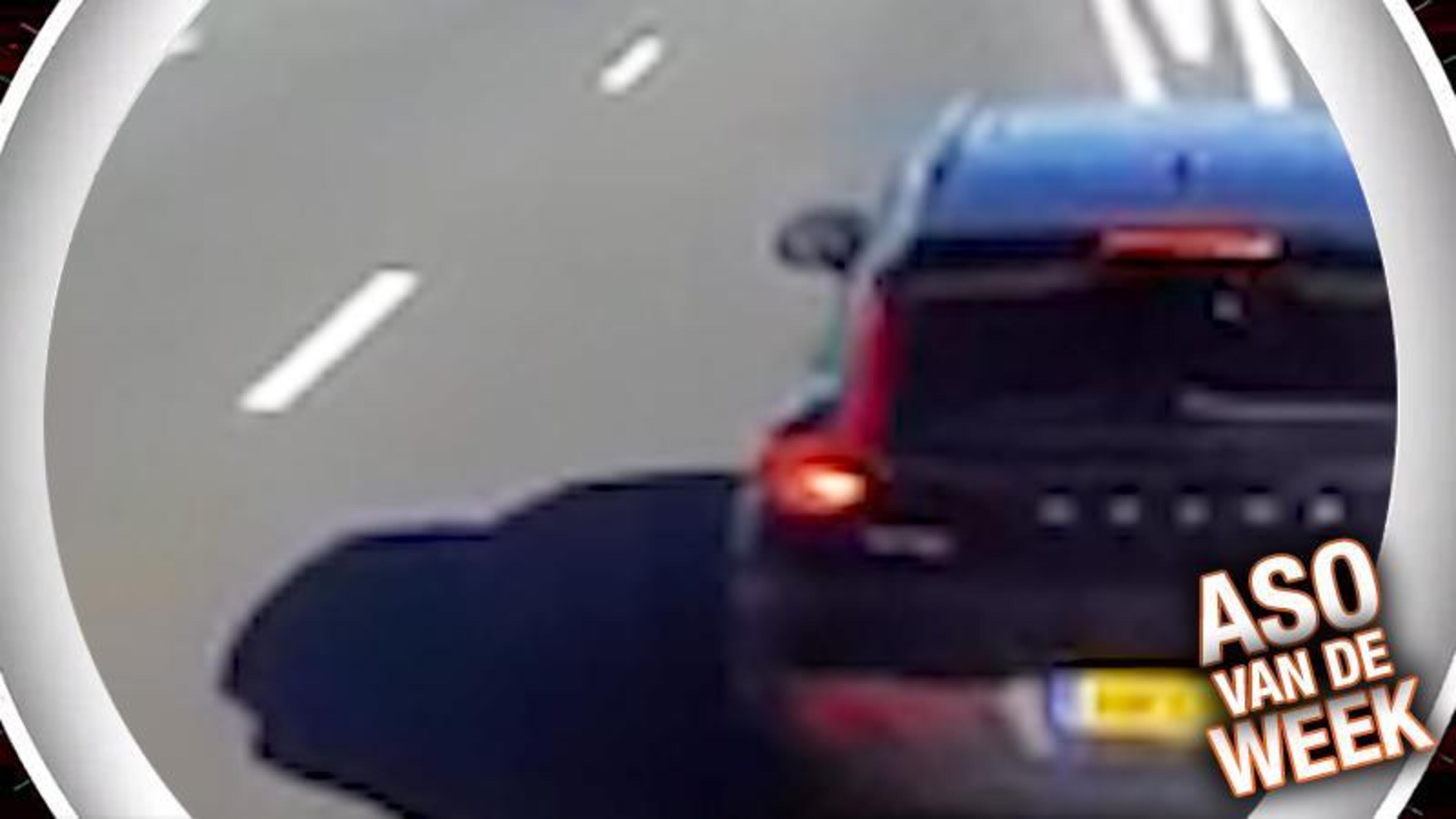 Vrachtwagenchauffeur schrikt zich rot na absurde actie op snelweg: ‘Godnondeju!’