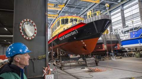 Damen Shipyards telt twintig bedrijven wereldwijd en 12.500 werknemers.