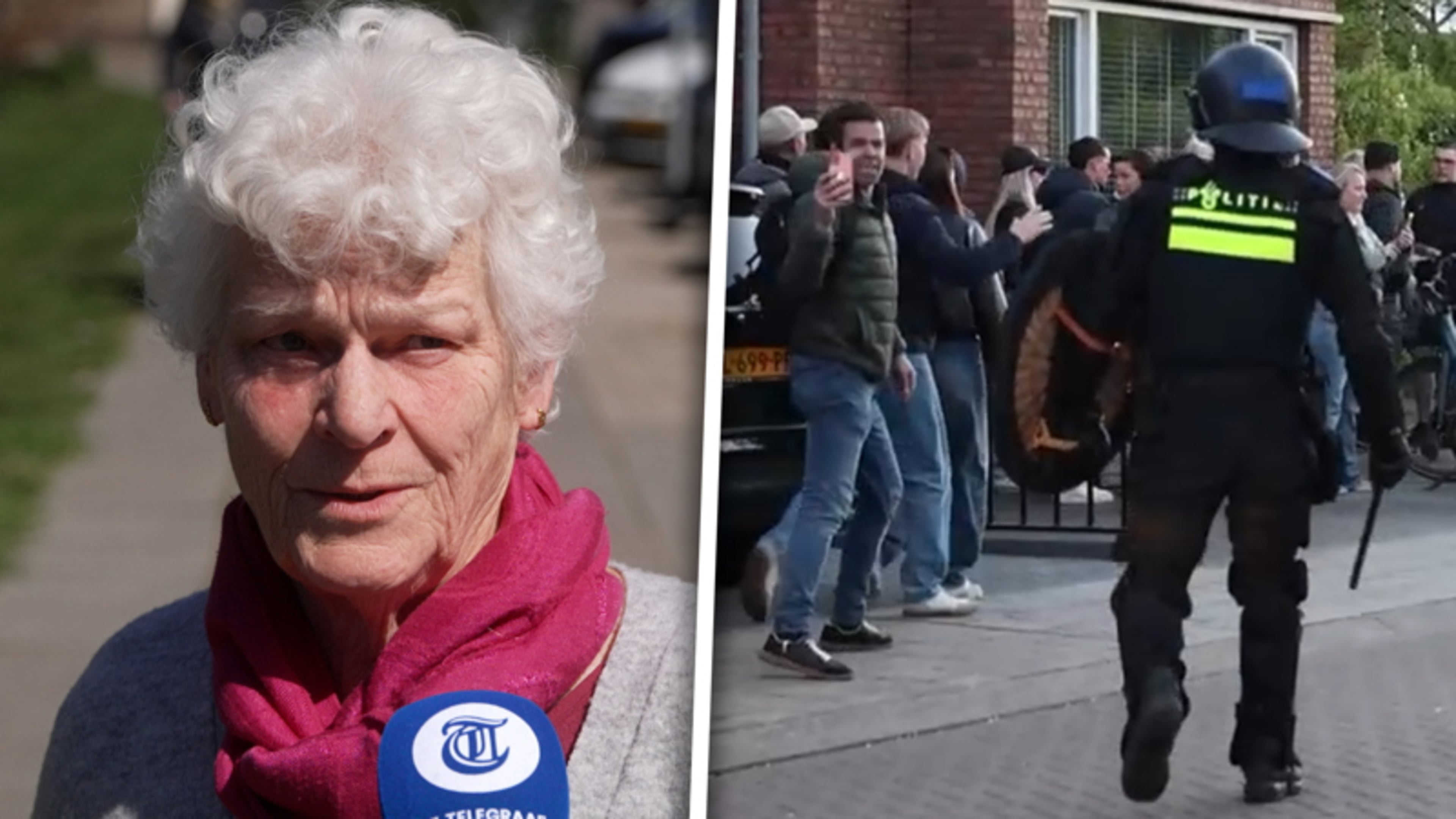 Na heftige confrontaties in Loosdrecht: ’Mijn man lag K.O. op de grond’