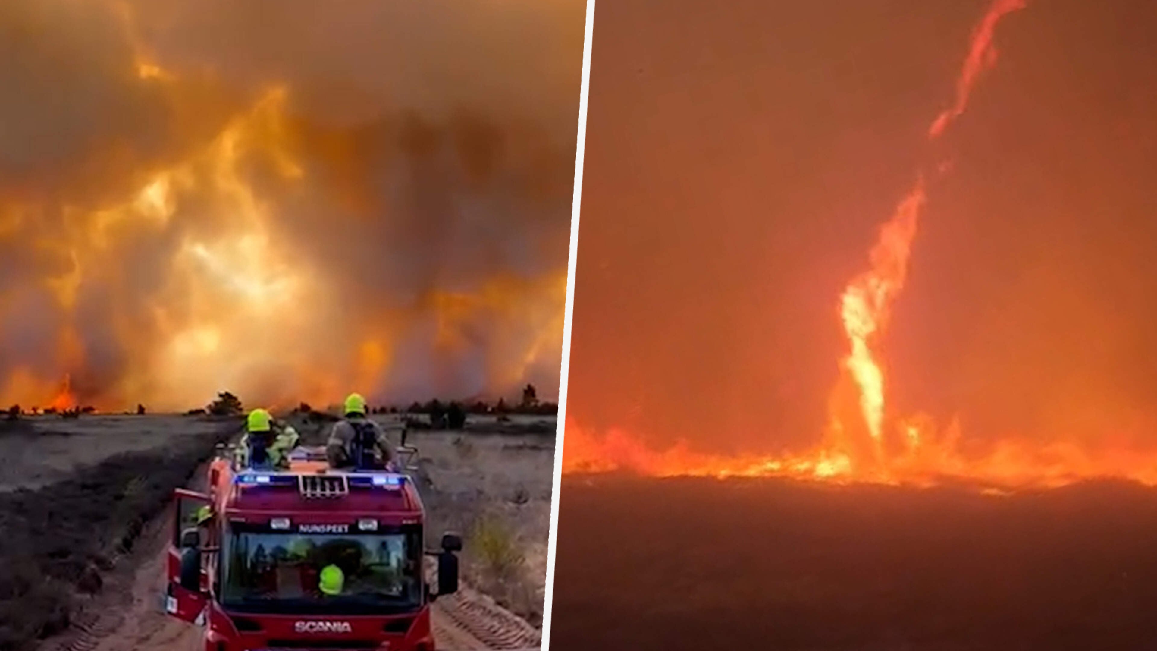 LIVE | Brand bij ’t Harde nog niet onder controle, komende uren ’cruciaal’