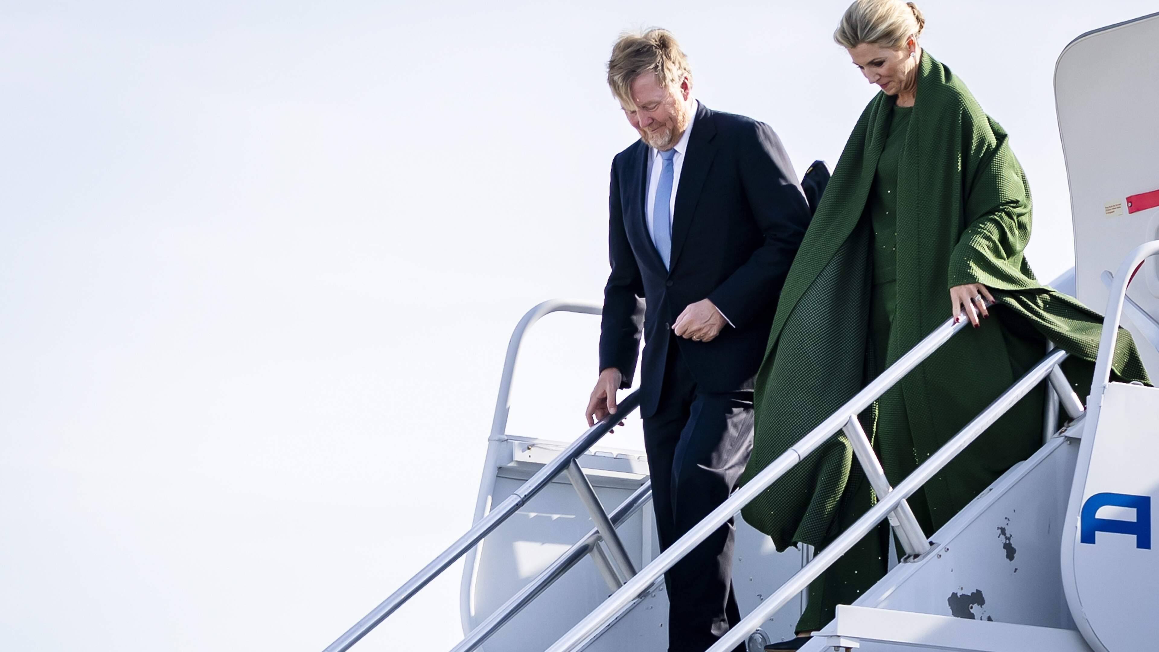 Máxima in de VS: haar vliegtuigpak met een vleugje glamour doet driedubbel dienst