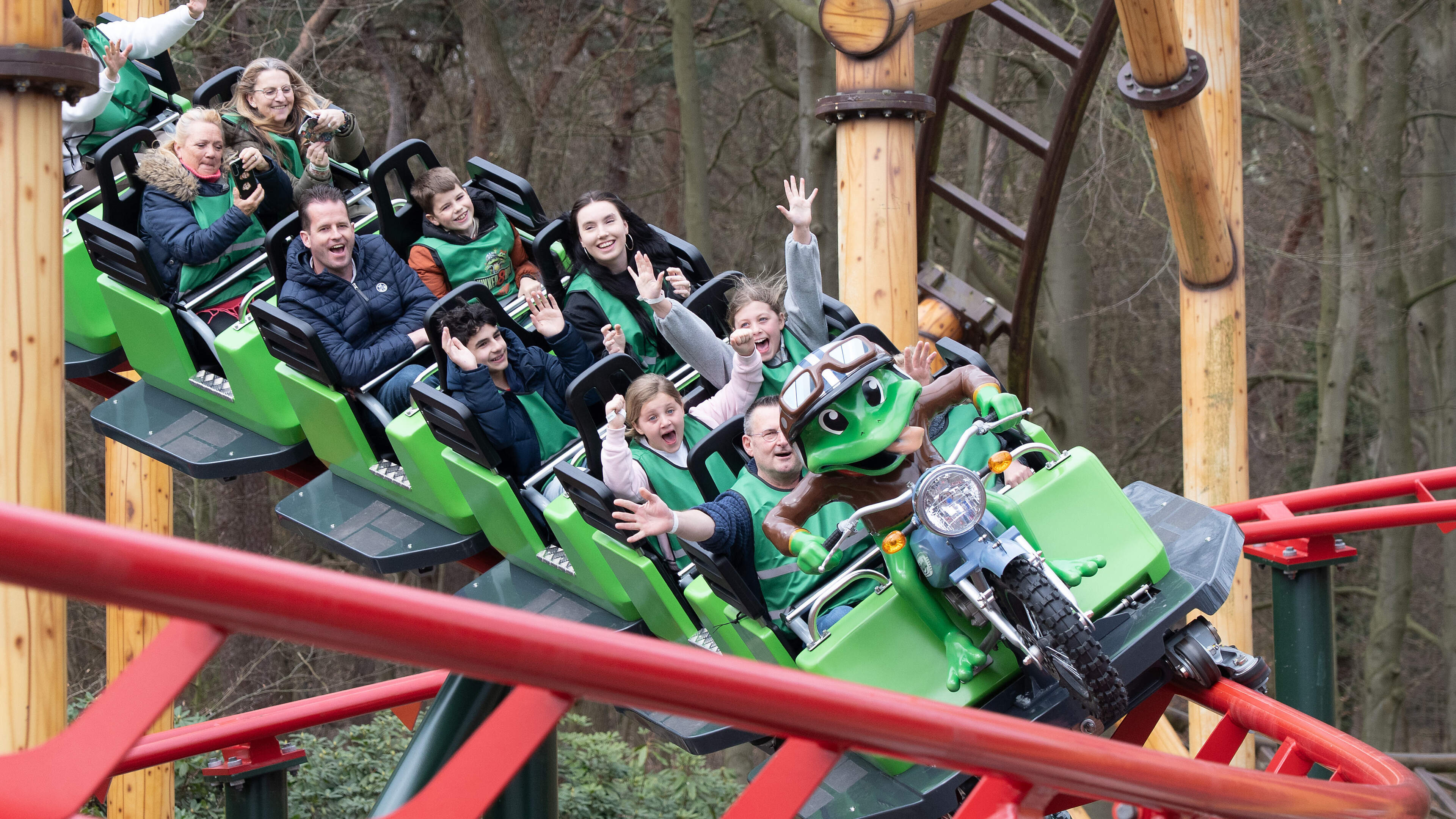 Pretparkfans opgelucht: de nieuwe Kikker8baan 2.0 blijkt geen 1 aprilgrap