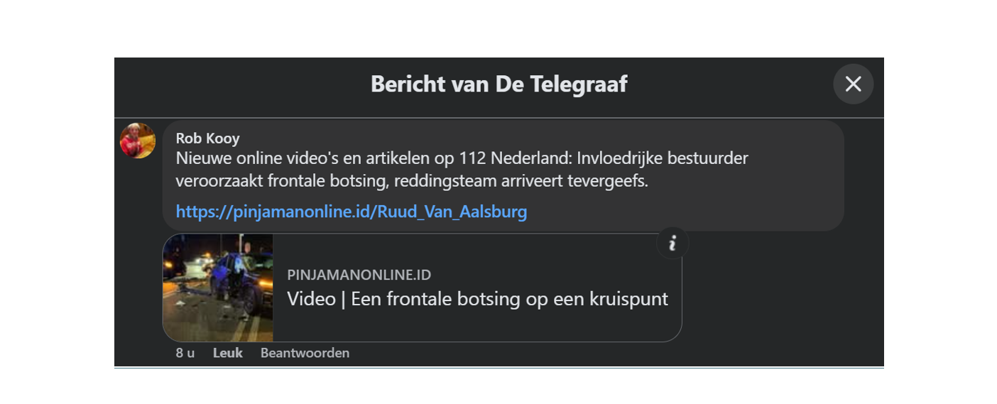 Nieuw online gevaar: malware verpakt als ramptoerisme | De Telegraaf