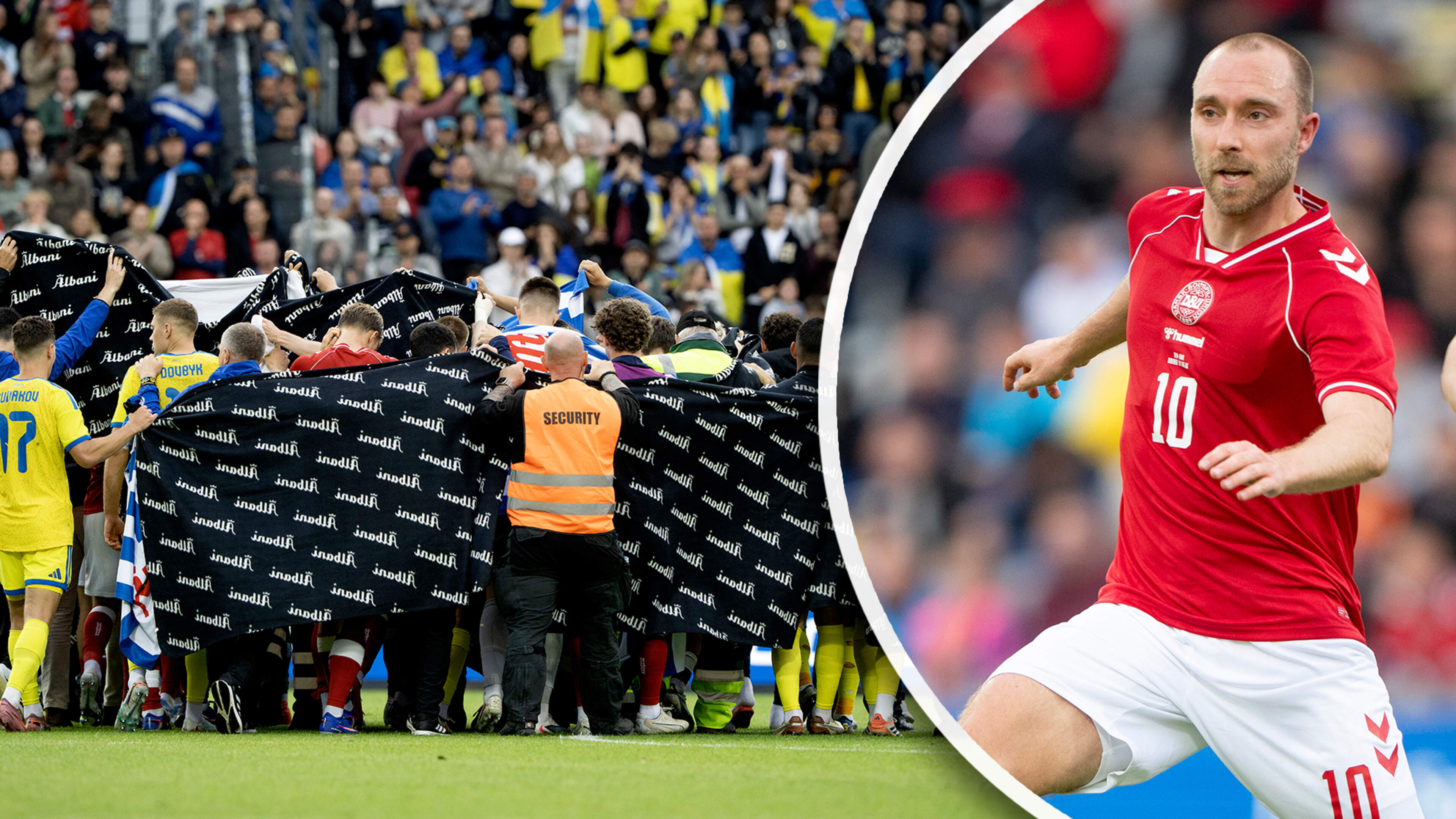 Na onwelwording Christian Eriksen: bondsarts Denemarken komt