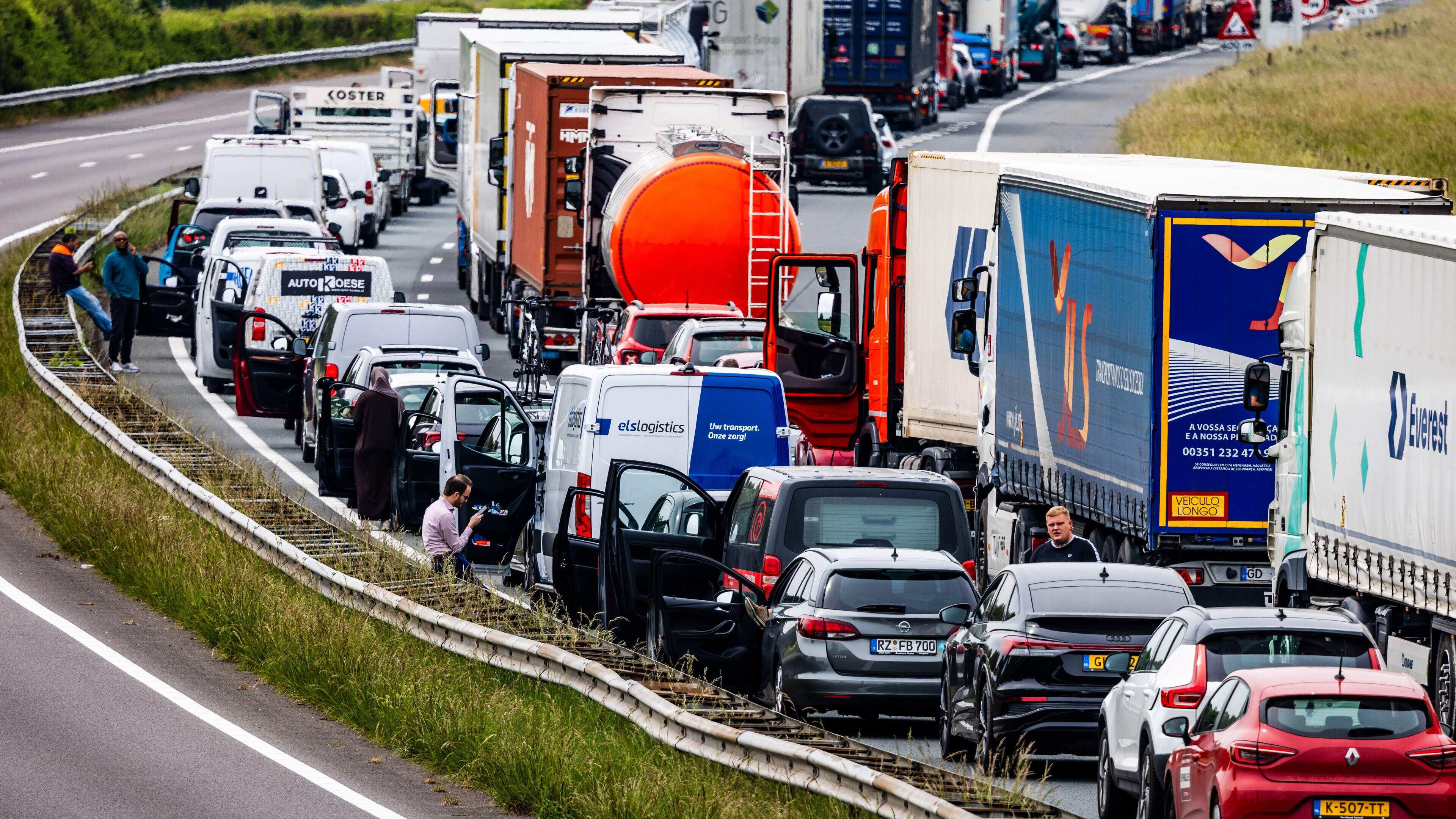 ANWB verwacht verkeersdrukte door Duitse vakantiegangers