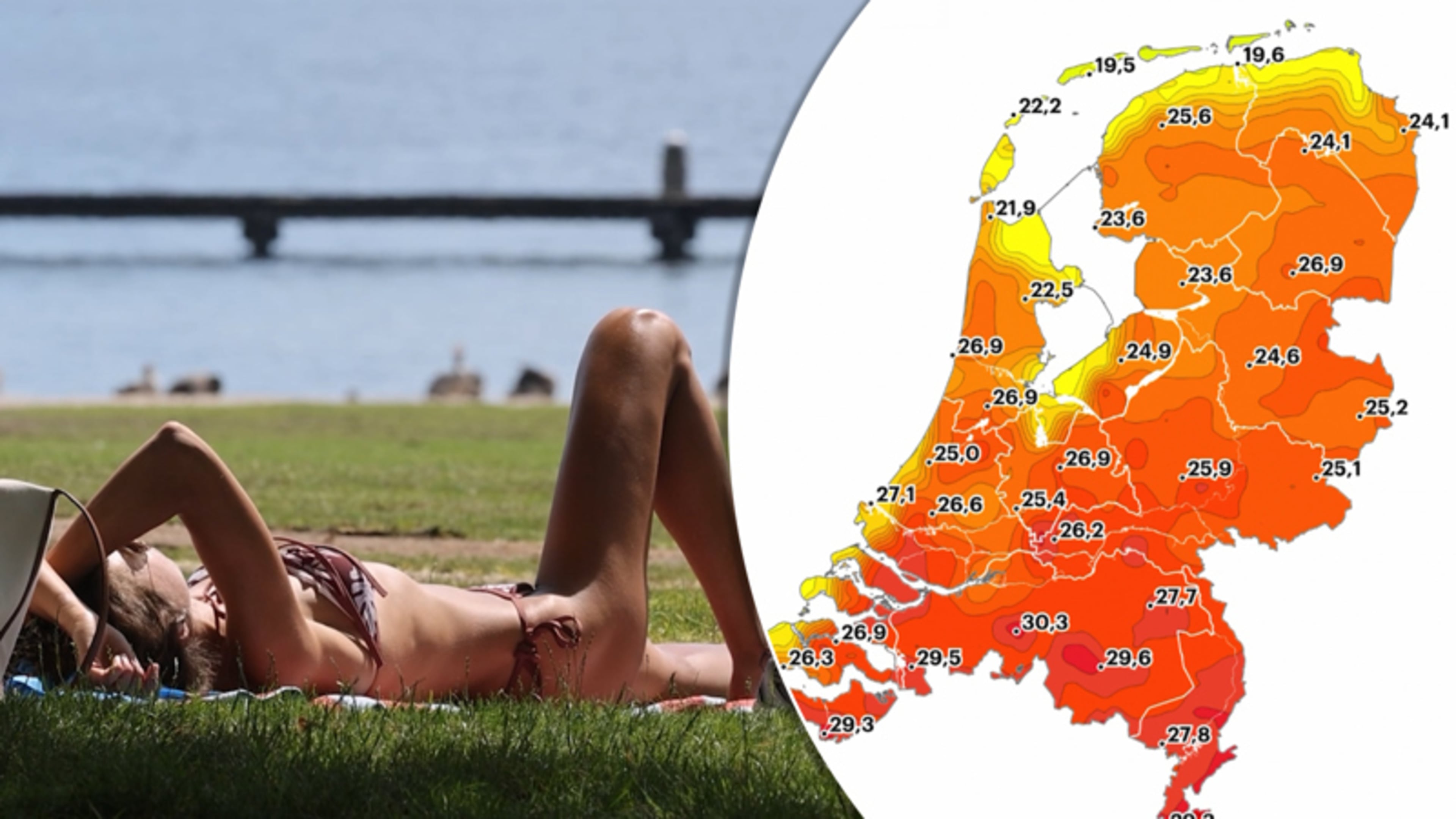 Van code geel tot code rood: dit betekenen de verschillende waarschuwingen van het KNMI