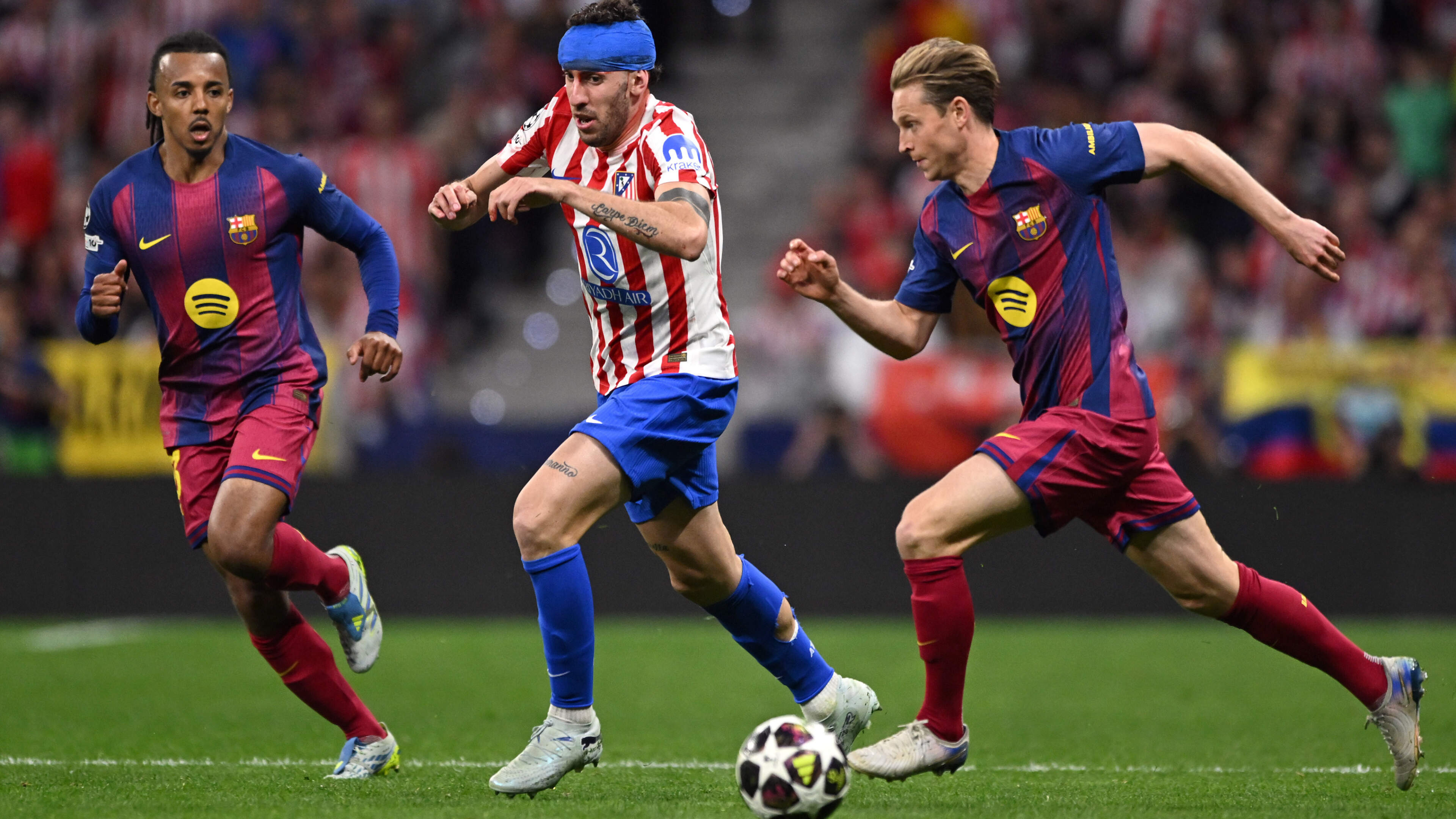 FC Barcelona kan stunt ondanks superstart niet realiseren; Atletico Madrid naar halve finale Champions League