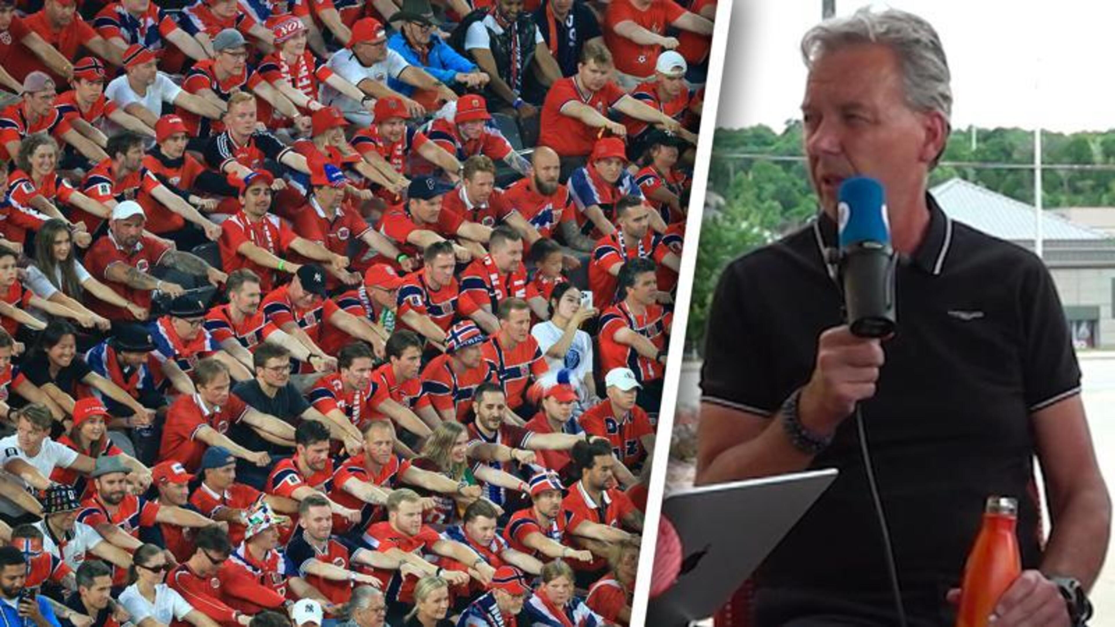 Valentijn Driessen over Noorse supporters: ‘Verschrikkelijk’