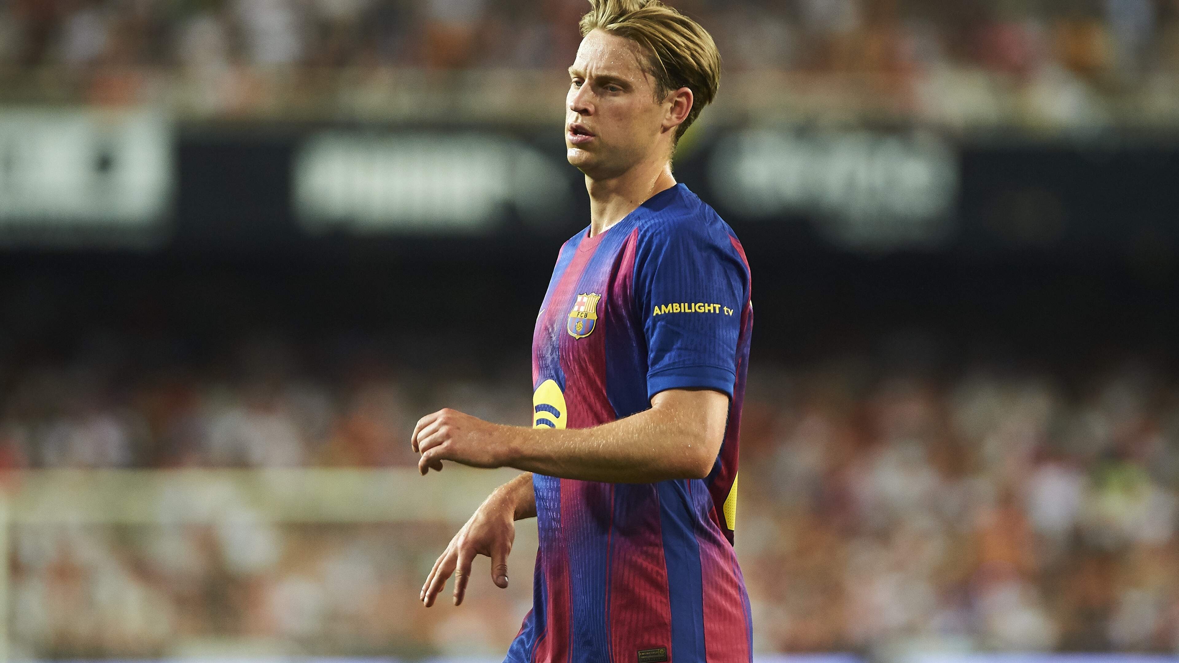 Barcelona en Frenkie de Jong bevestigen blessure: ’Lastig dat mensen denken dat ik niet alles geef’
