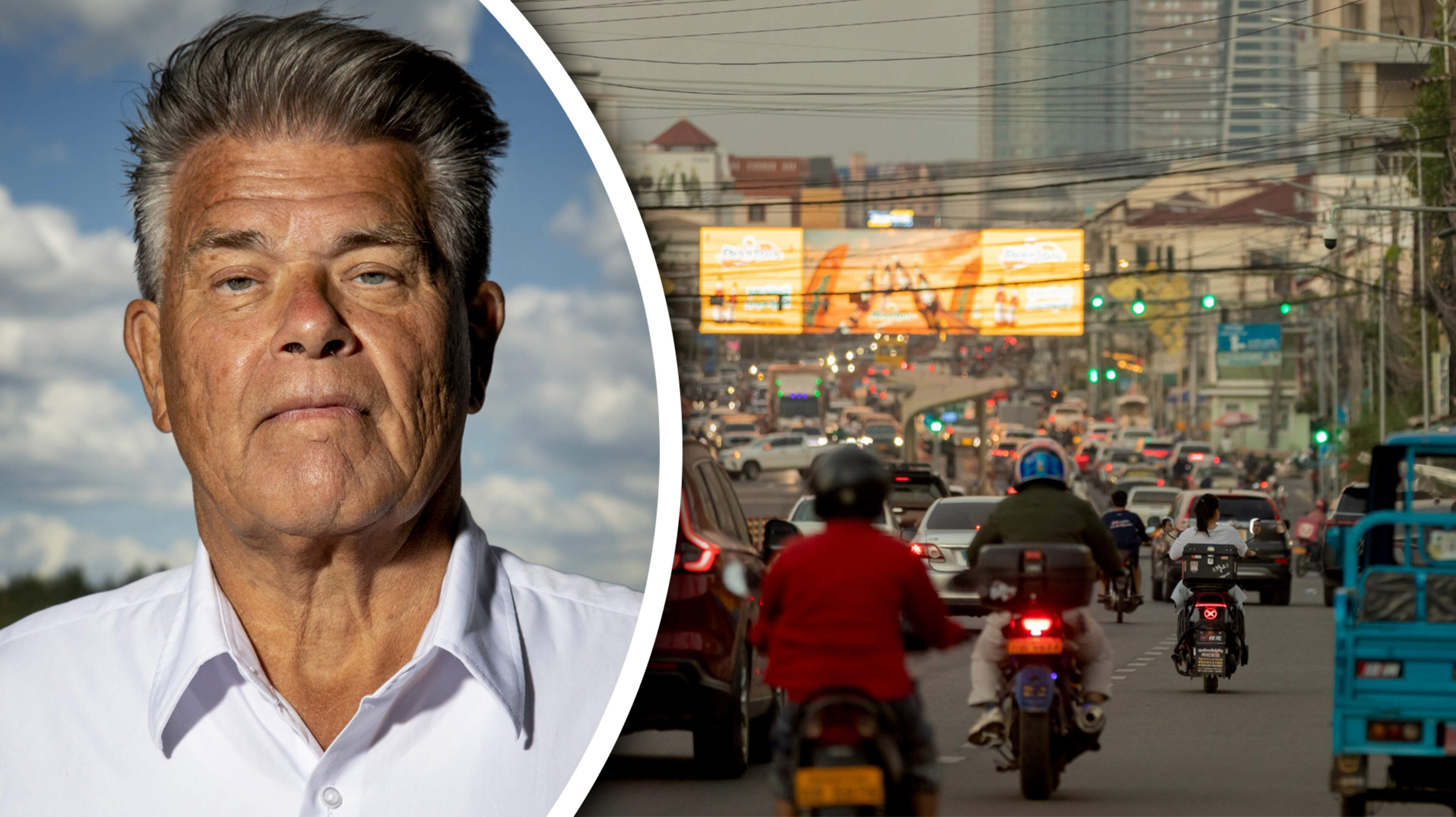 ’Emile Ratelband getraceerd in woning Laos, Thaise politie sprak met vermiste Nederlander (77) die op de vlucht lijkt’
