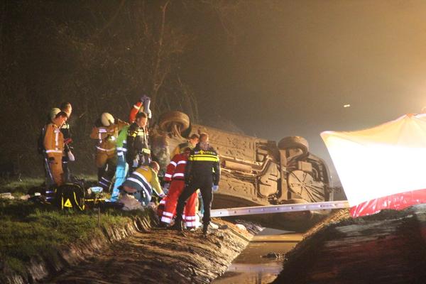 Twee gewonden bij ongeluk in Hijken