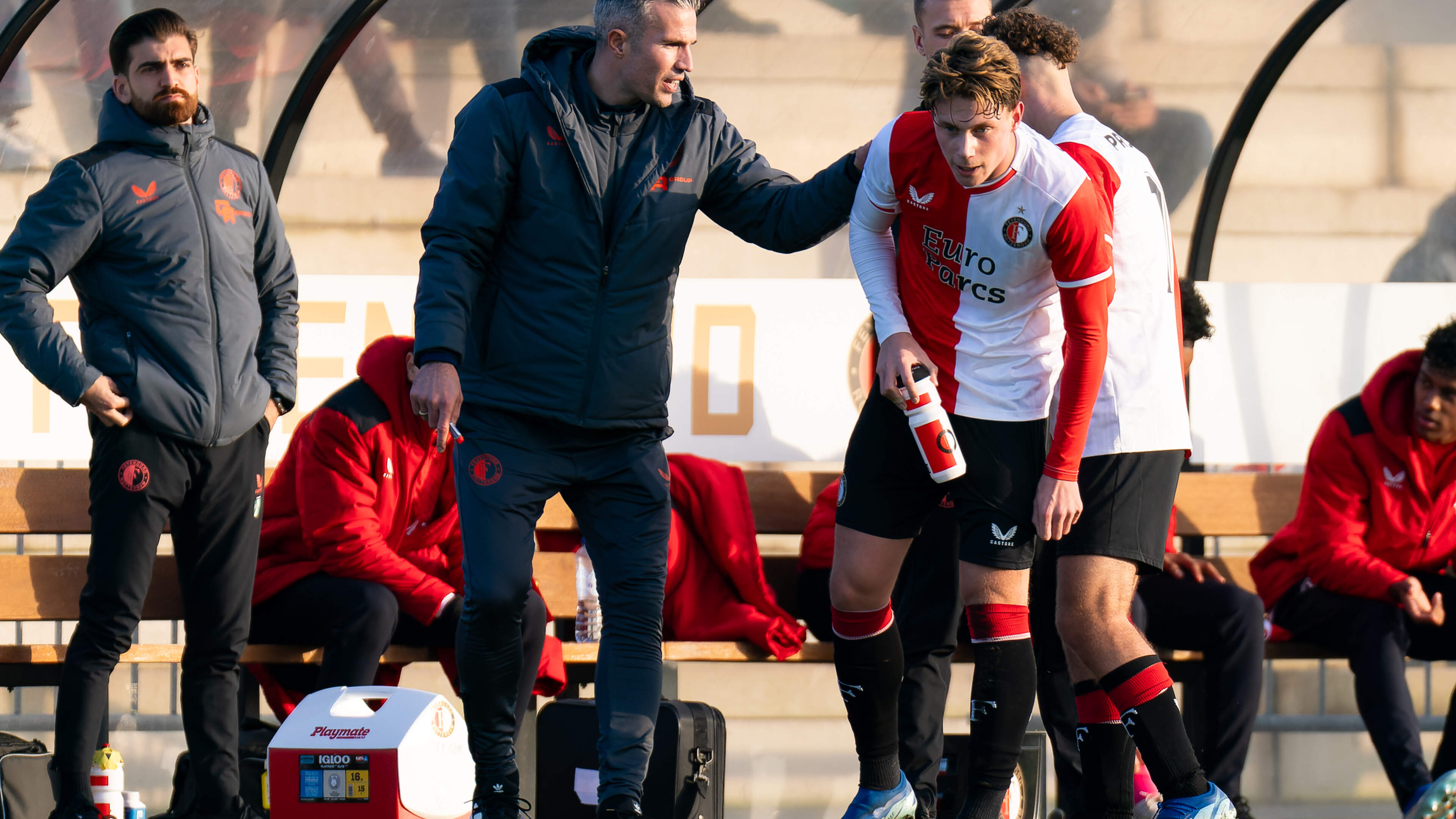 Mooiste leerjaar voor Feyenoord-junior Thijs Kraaijeveld: ’Hij is echt een goeie voetballer’