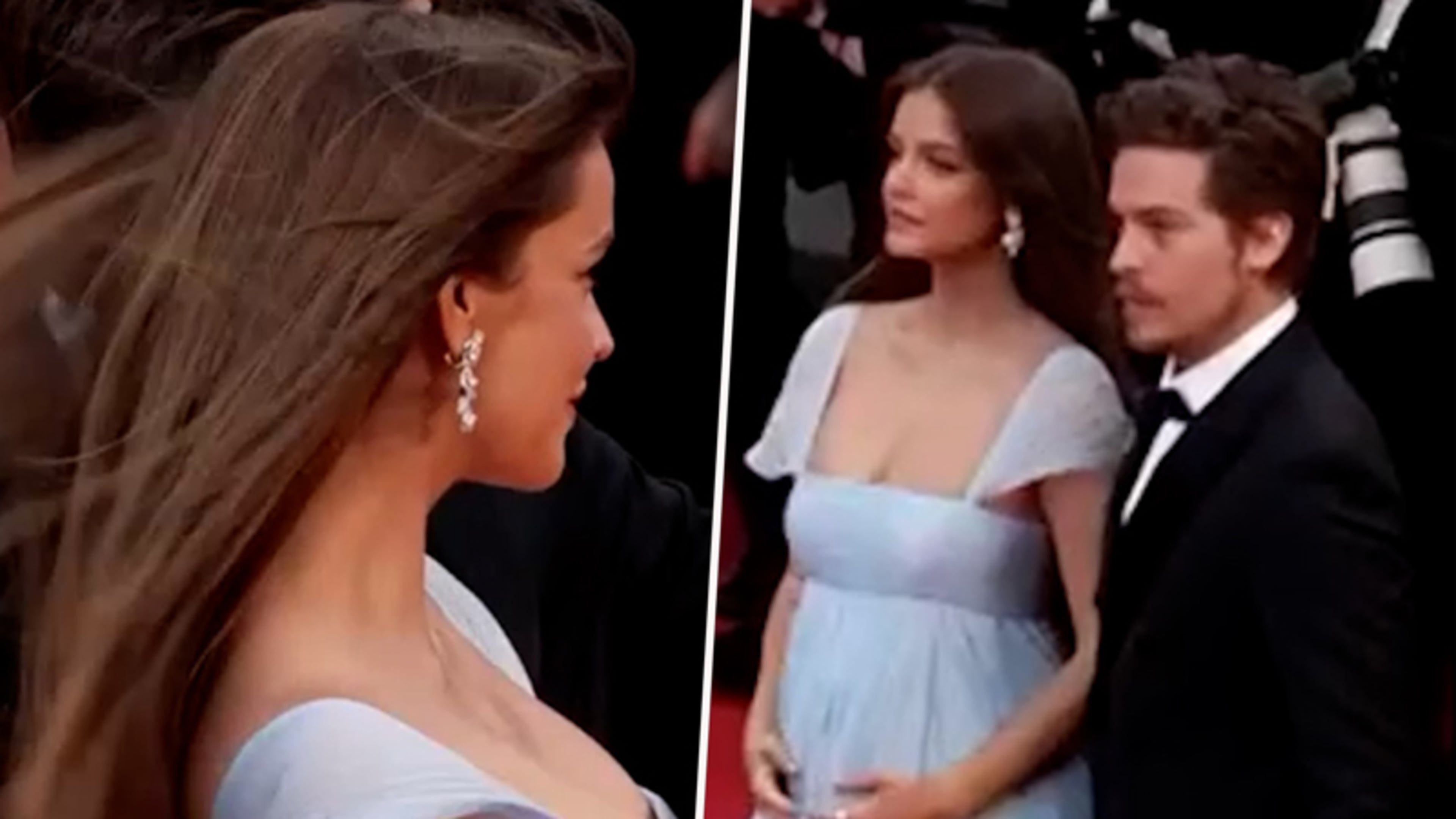Supermodel onthult zwangerschap op bijzondere wijze