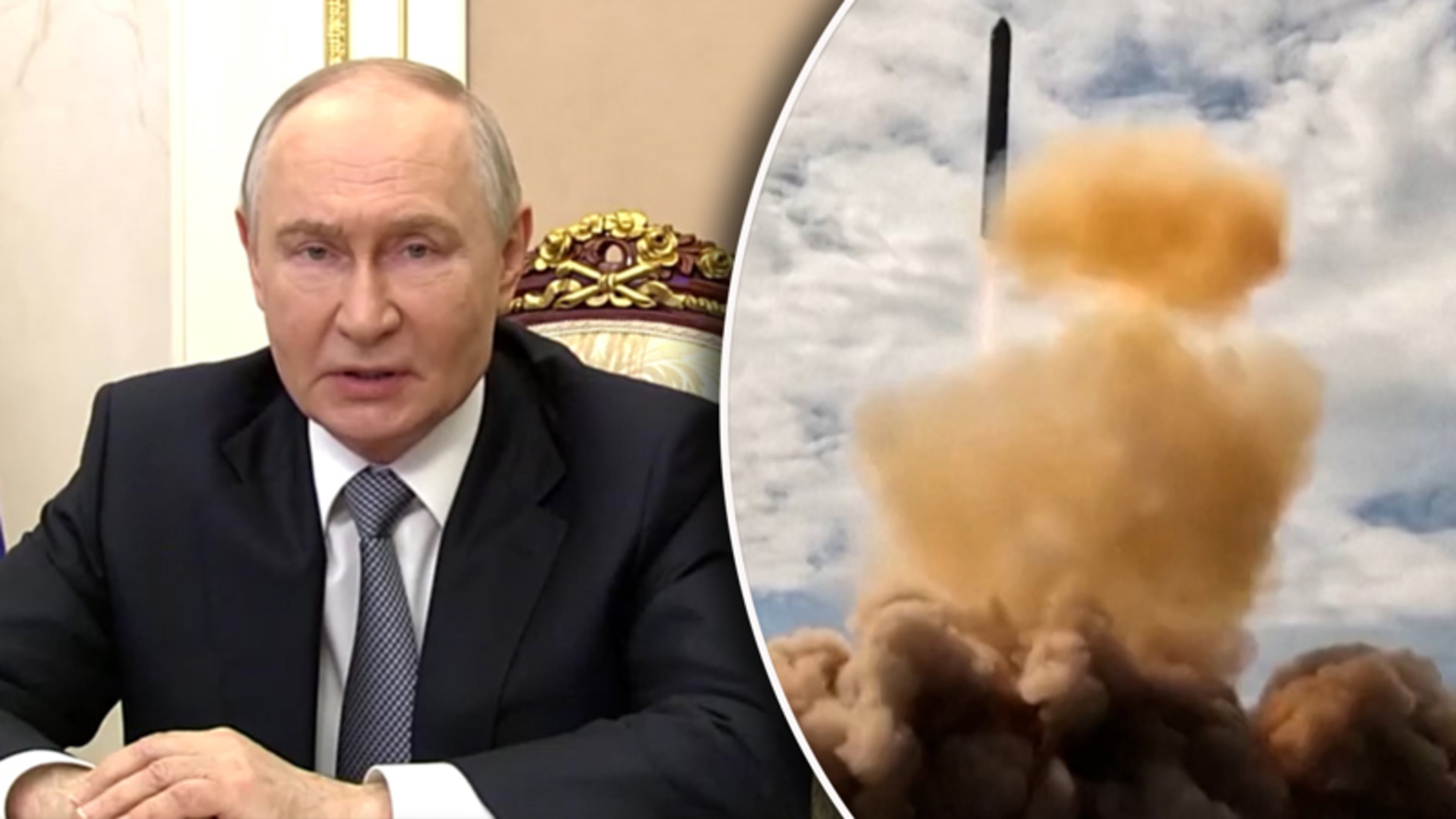 Rusland deelt beelden van test nieuwe kernraket