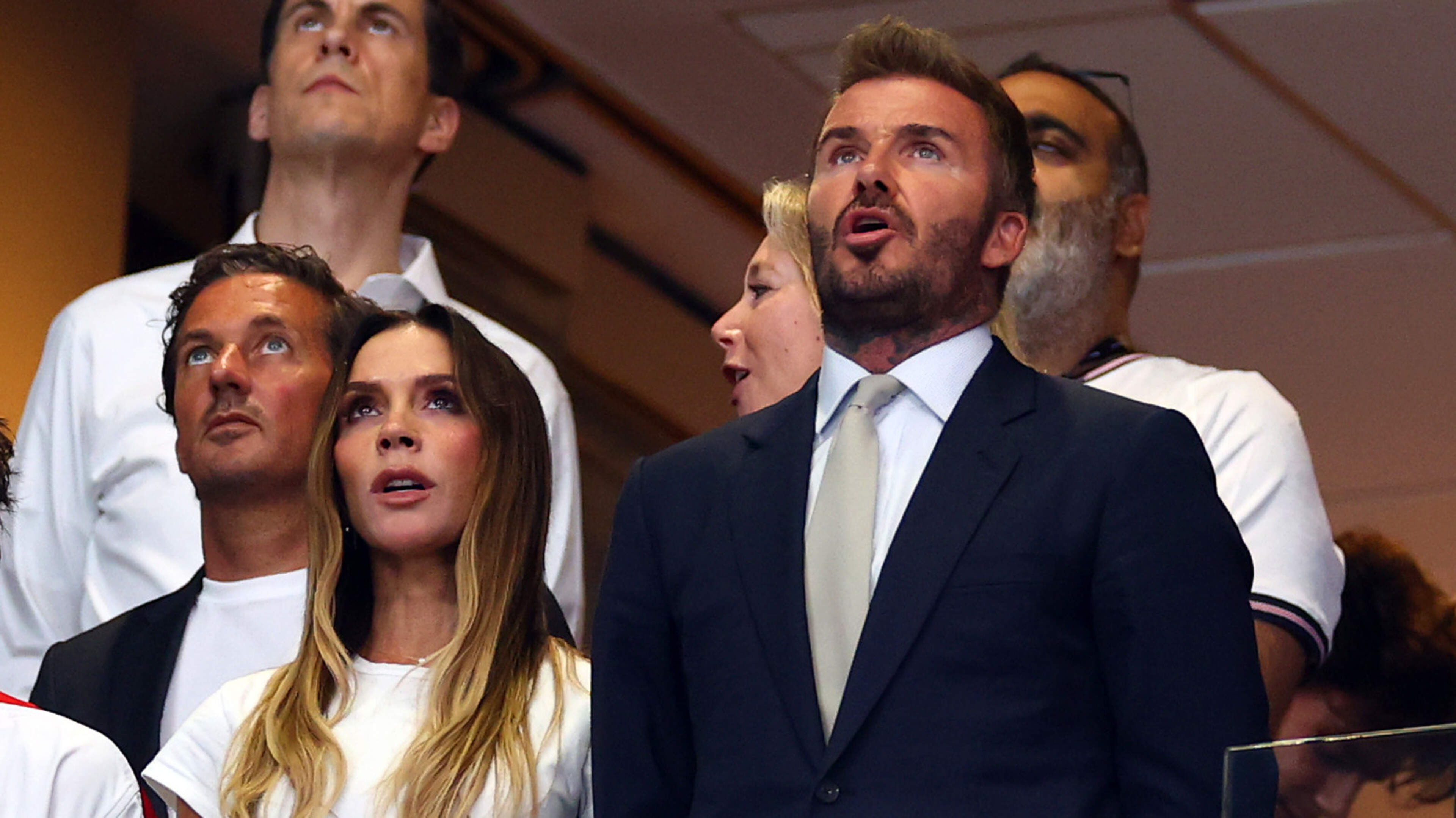 David Beckham uitgejoeld na vraag over eindstand Spanje-Argentinië: ’Dat is een tijdje geleden’