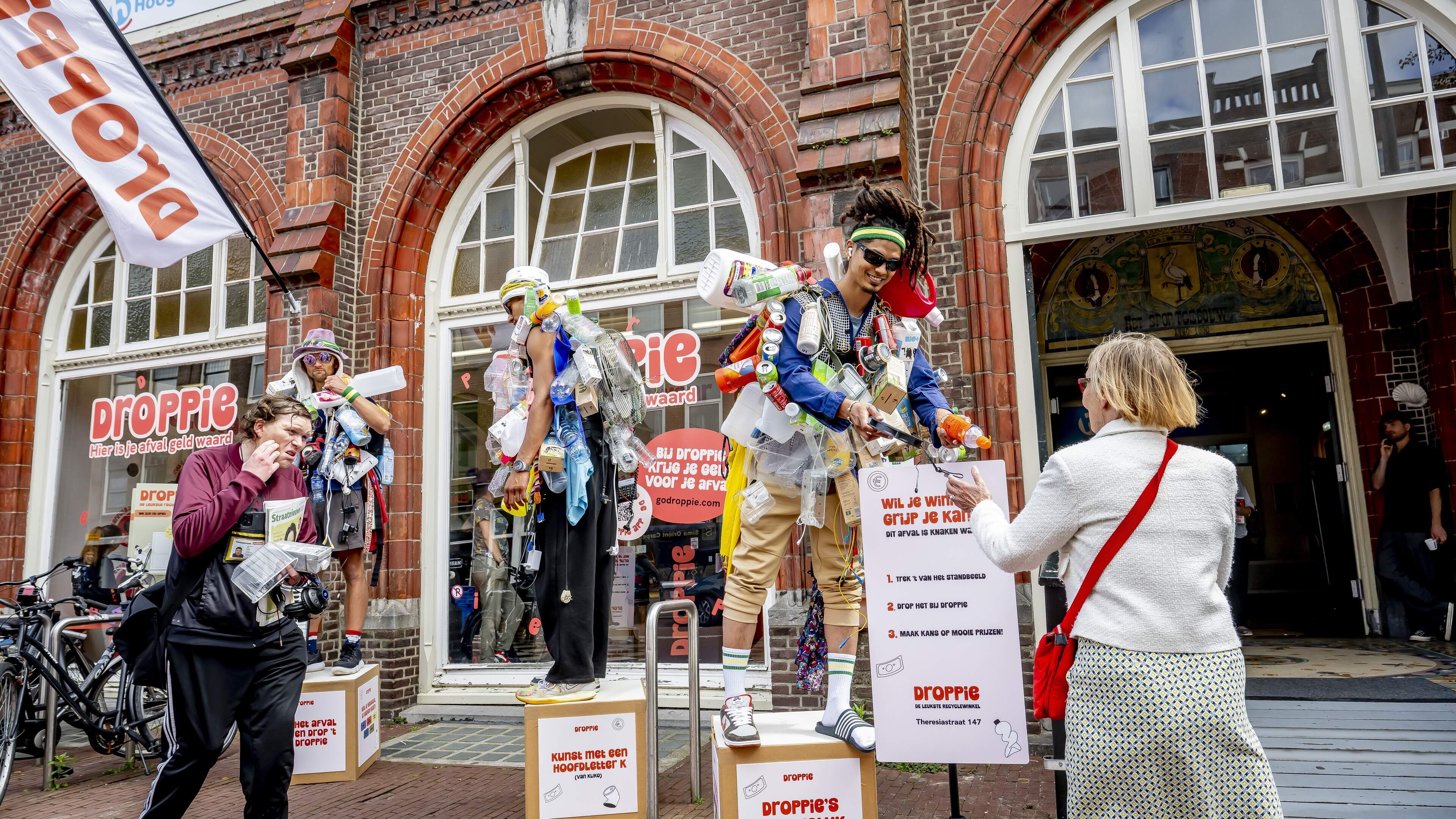 Nederlandse start-up in recyclewinkels Droppie haalt miljoenen op