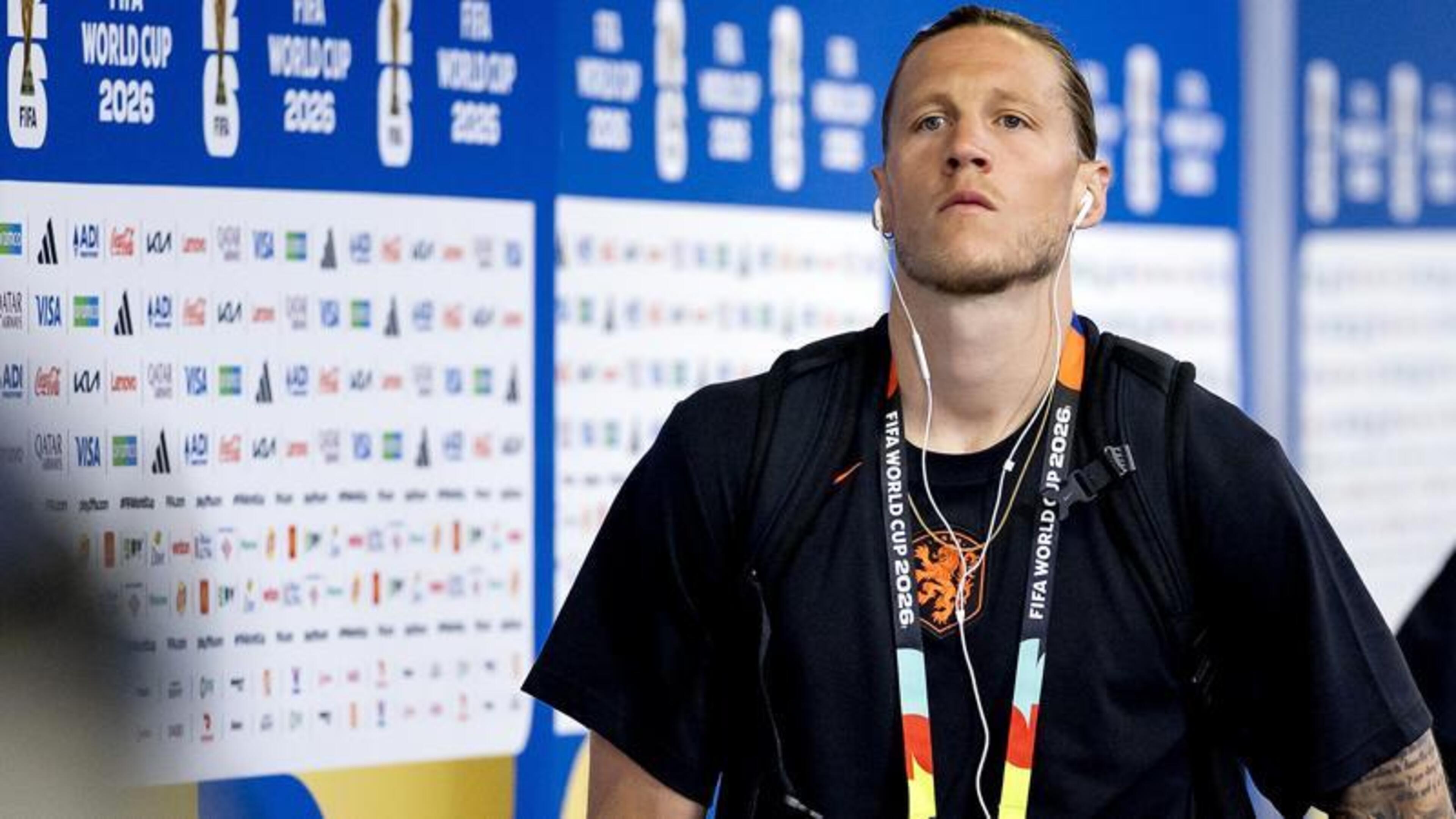 'Wout Weghorst was de beste tijdens het volkslied'