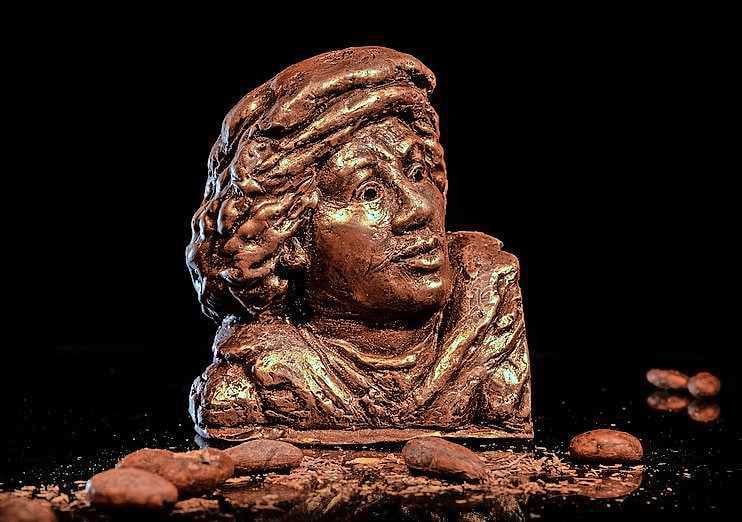 Kunst valt in de smaak, maar deze choco-sculpturen zijn te mooi om op ...
