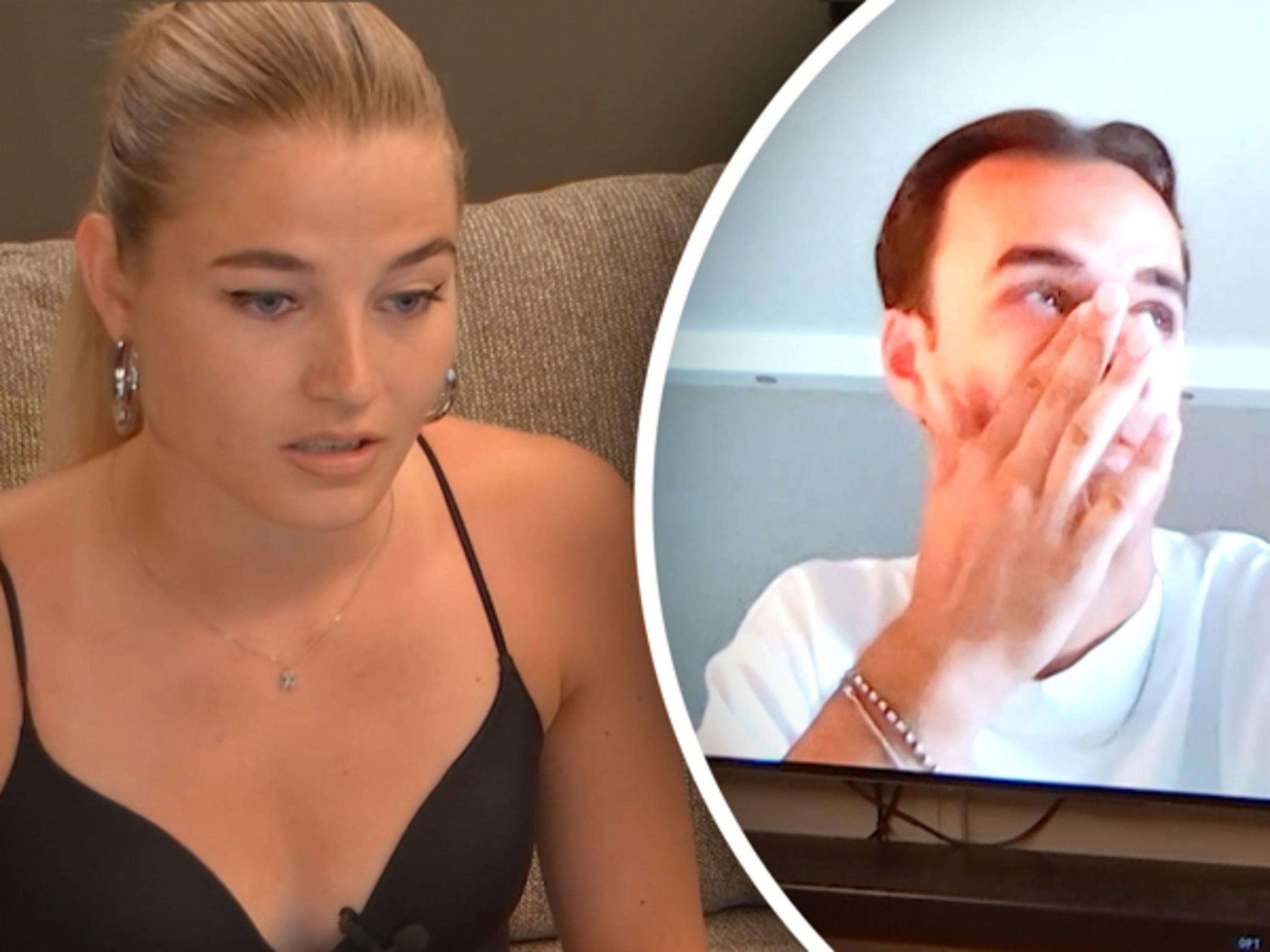 Vriend Bondgenoten-Anouk barst in tranen uit: ‘Als je het wilt redden met mij, moet je naar huis komen’