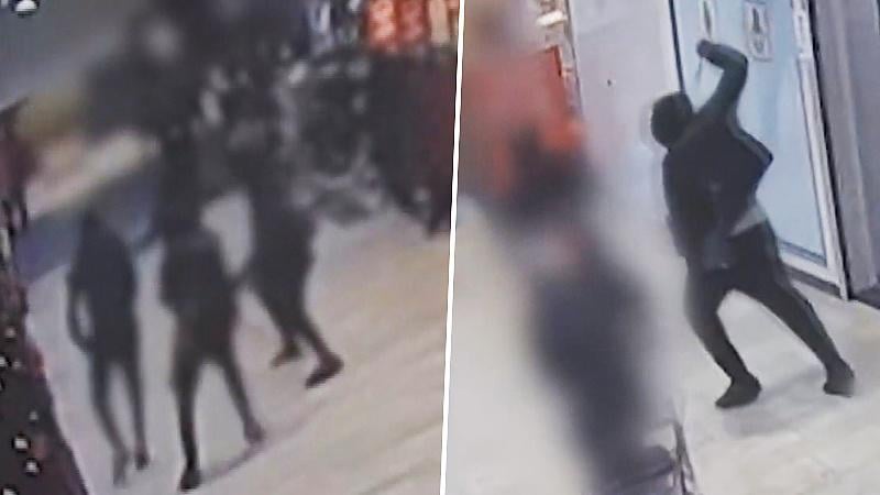 Krankzinnig messengevecht in winkelcentrum Delft
