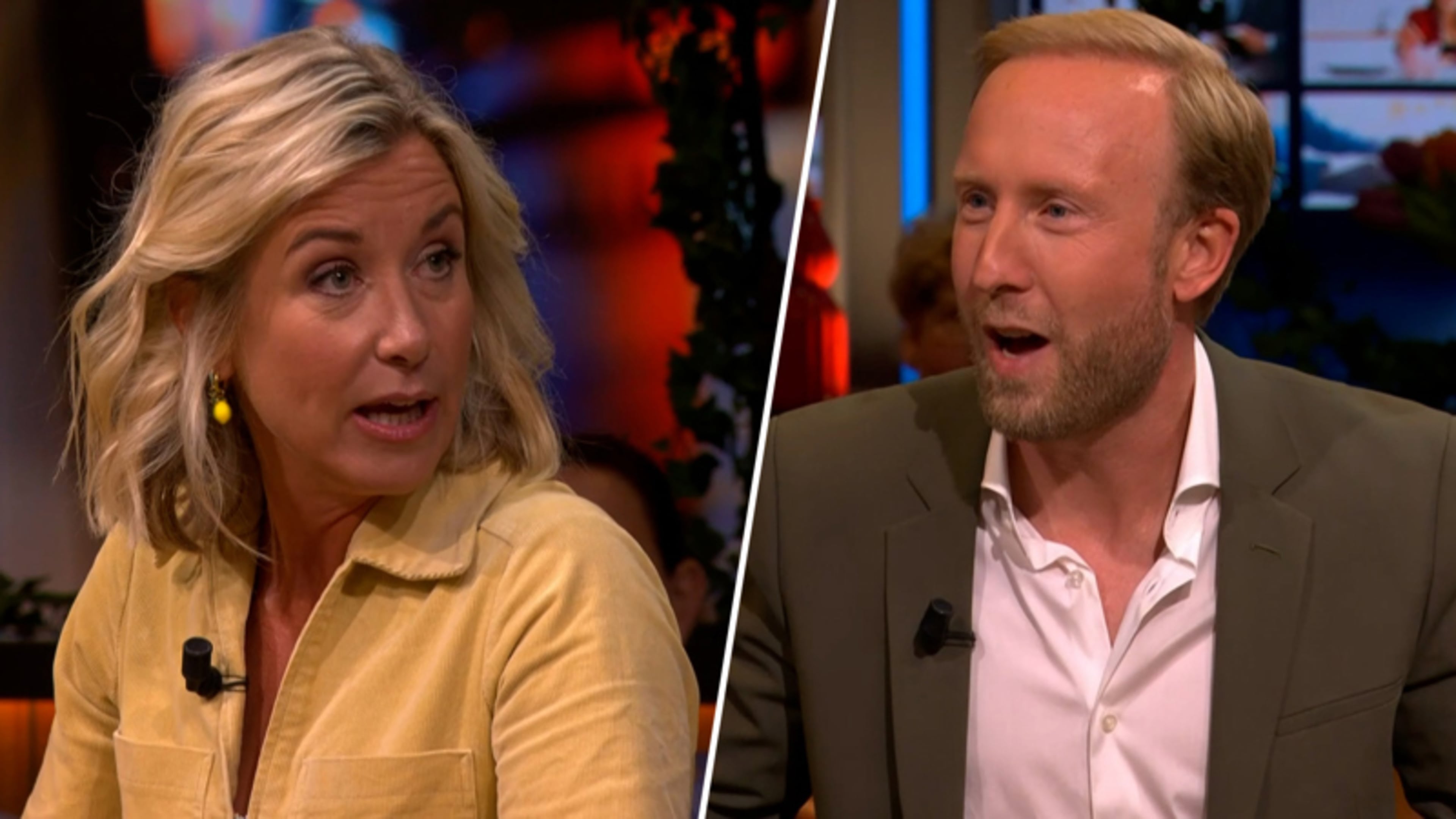 Raymond Mens wantrouwt Carrie ten Napel na uitspraken over programma: ‘Dat was voor de bühne!’
