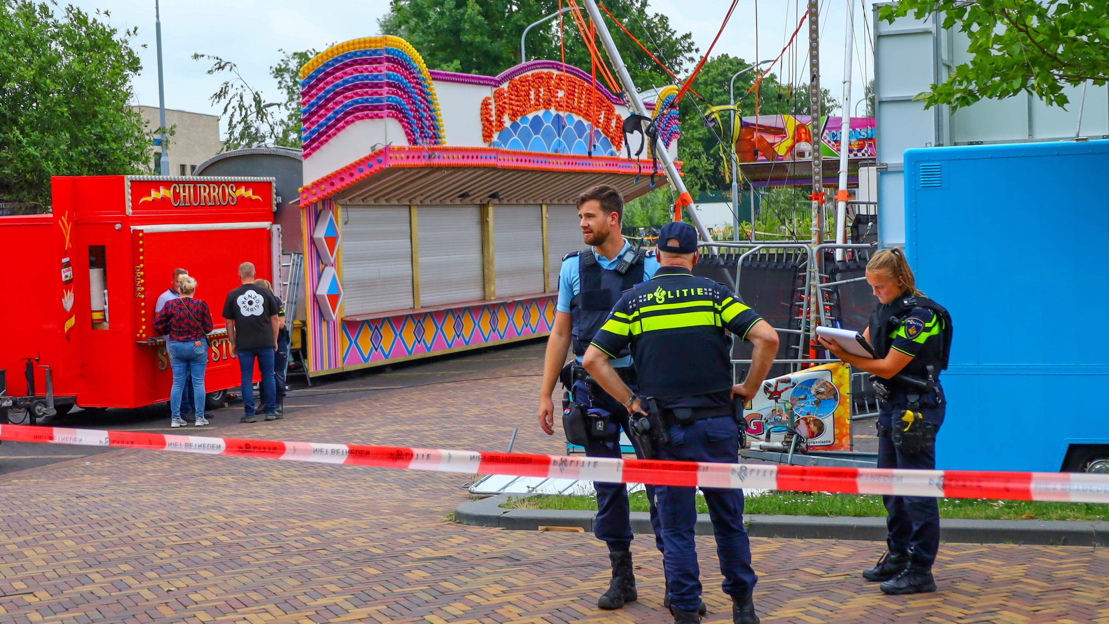 Schrik in Badhoevedorp na schietincident vlak bij school en kermis: ‘Dan kijk je ineens achterom’