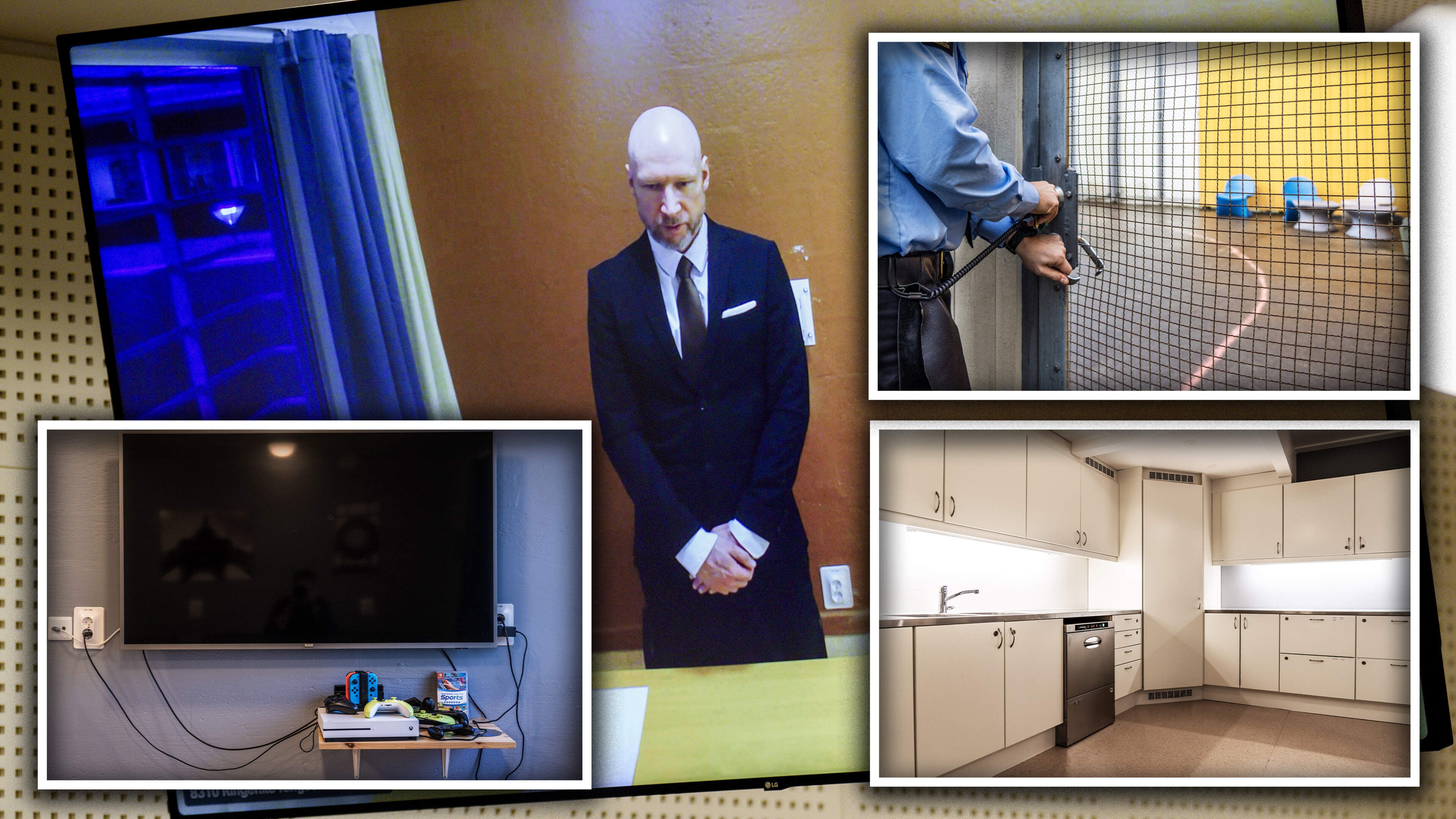 Vijftien jaar na gruwelijke aanslag zit Anders Breivik er zo bij: cavia’s, X-box om te gamen en zelfs fitnessruimte
