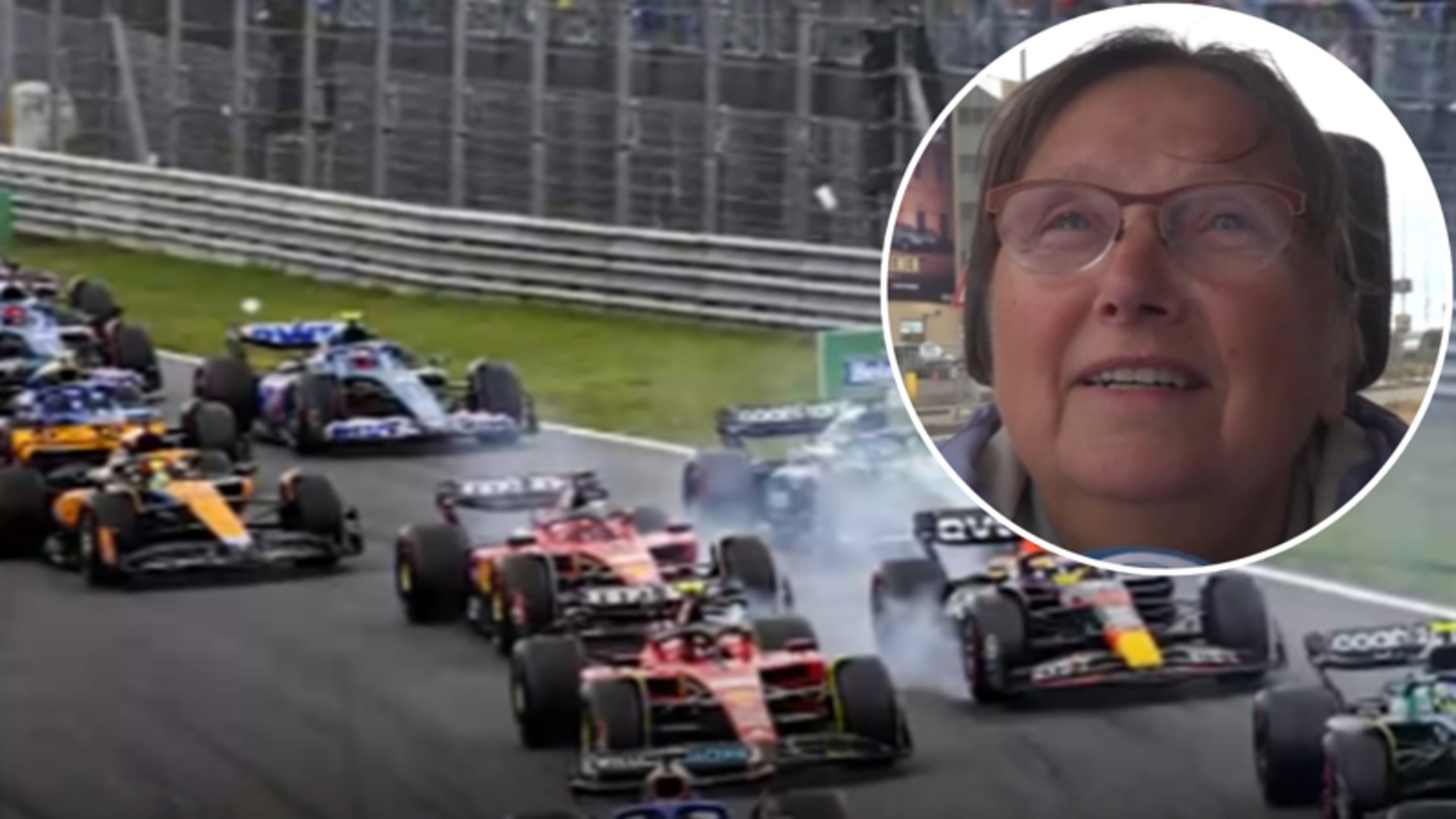 F1-fans genieten bij aankomst teams in Zandvoort: 'Wieldoppen zijn prachtig!'