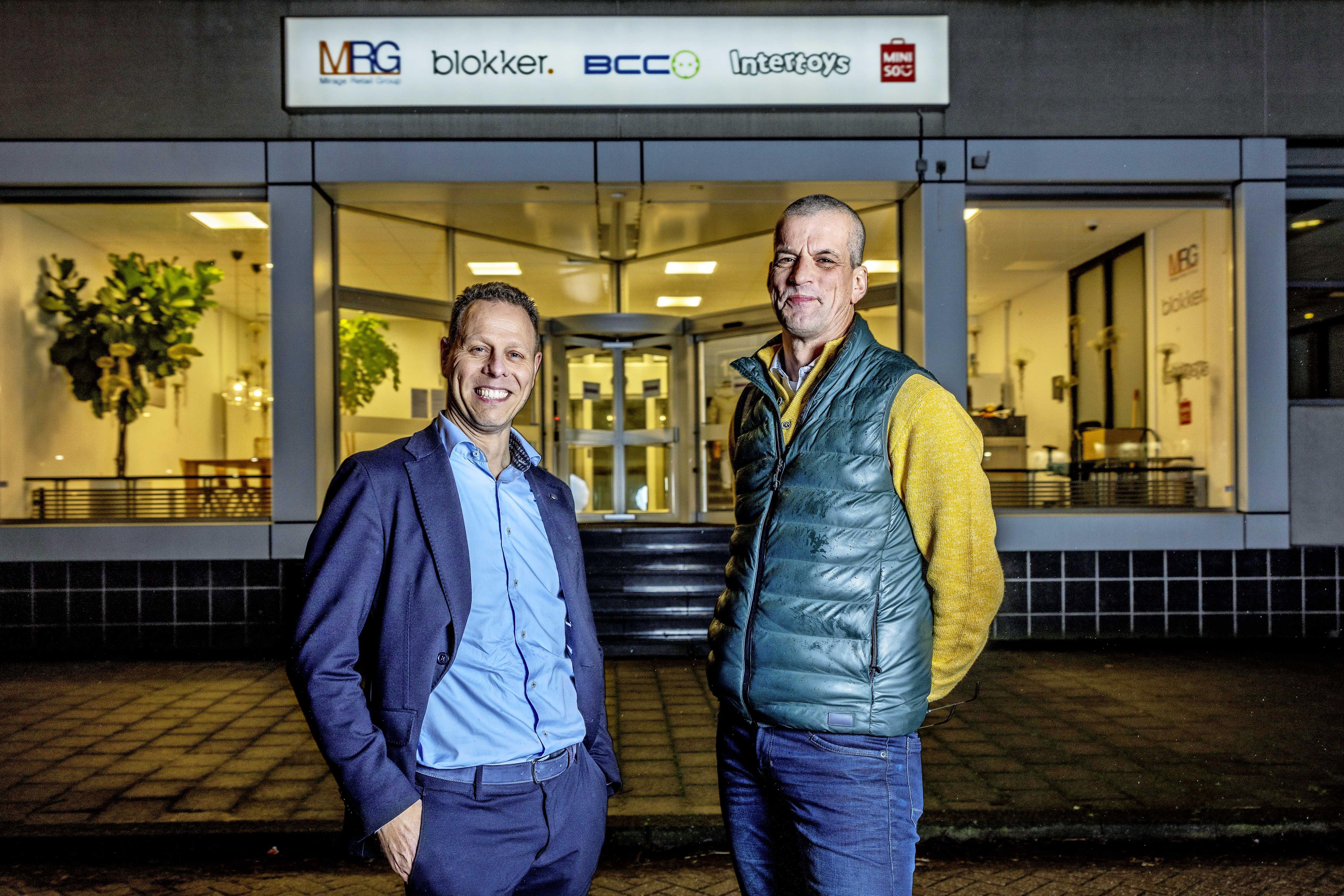 Blokker franchisers Alwin Piest en Carlo Thijssen: „Alles moet helemaal opnieuw worden opgebouwd.”