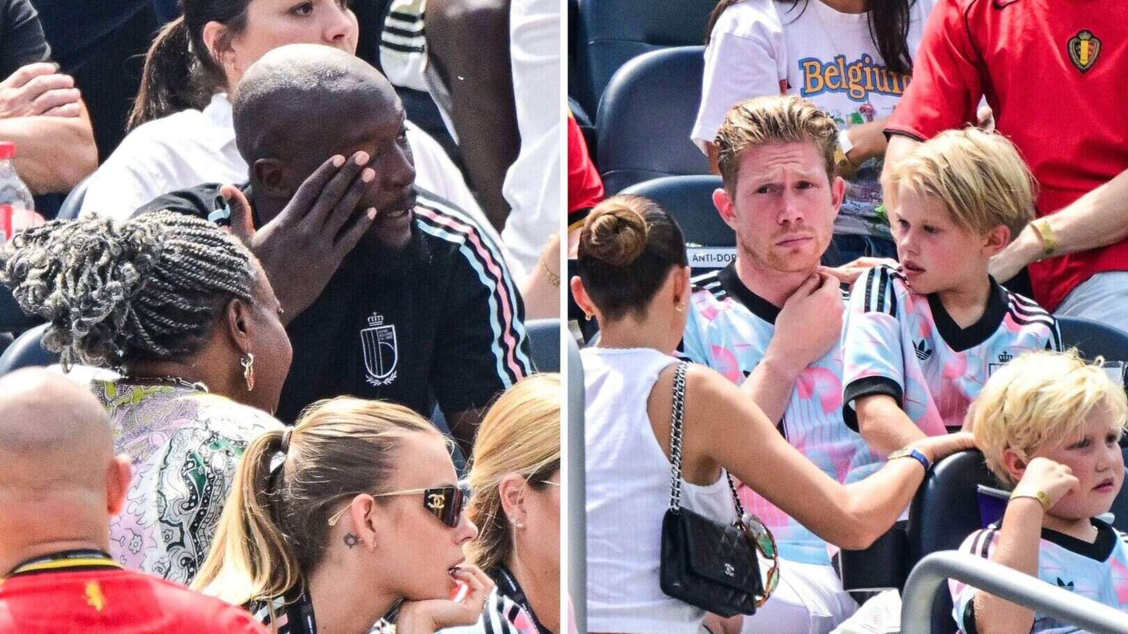 Romelu Lukaku in tranen, verslagen Kevin De Bruyne zoekt kinderen op: Rode Duivels vinden troost bij familie na uitschakeling