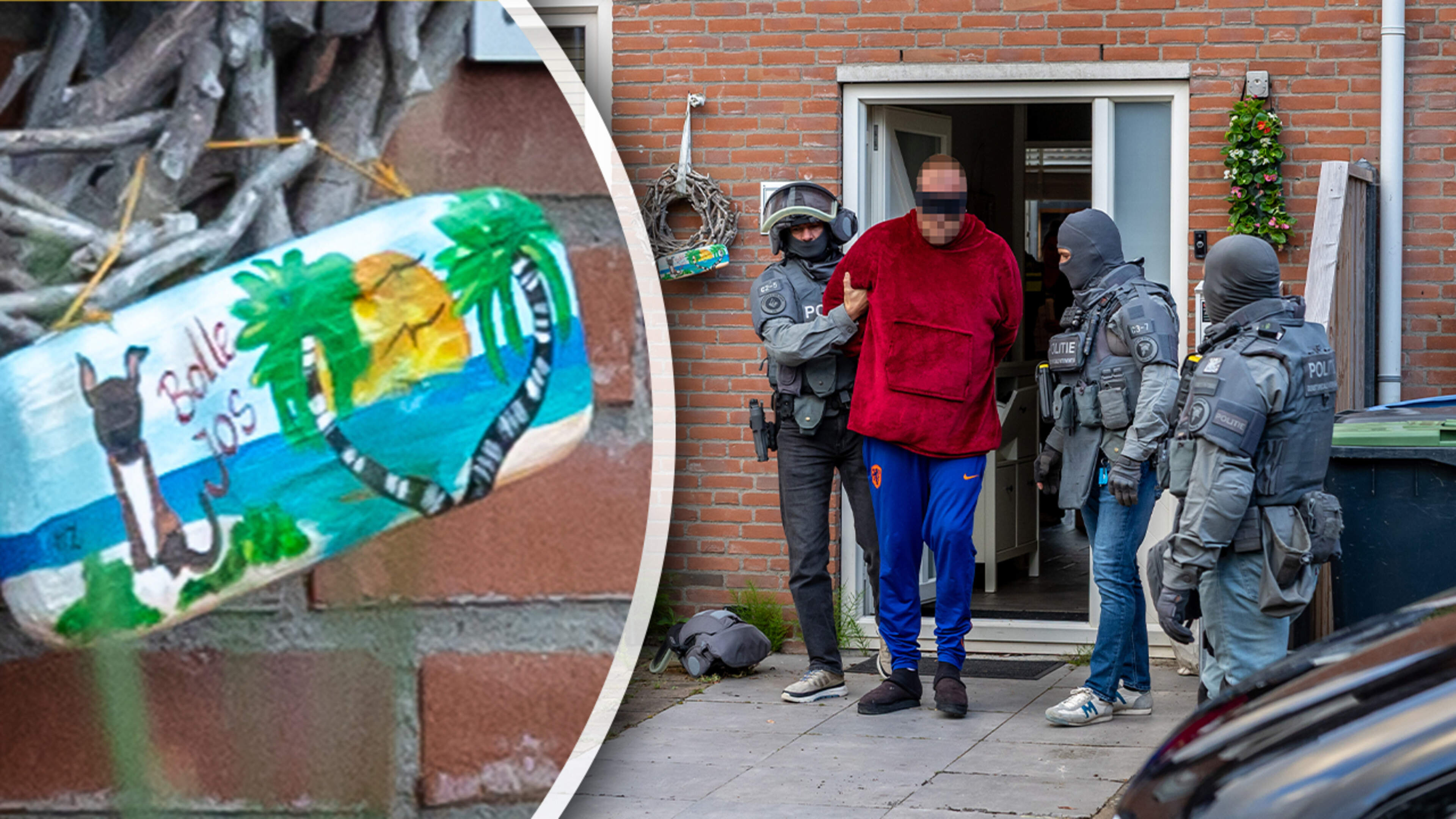 ’Bolle Jos’ bij de voordeur: verdachte grootschali