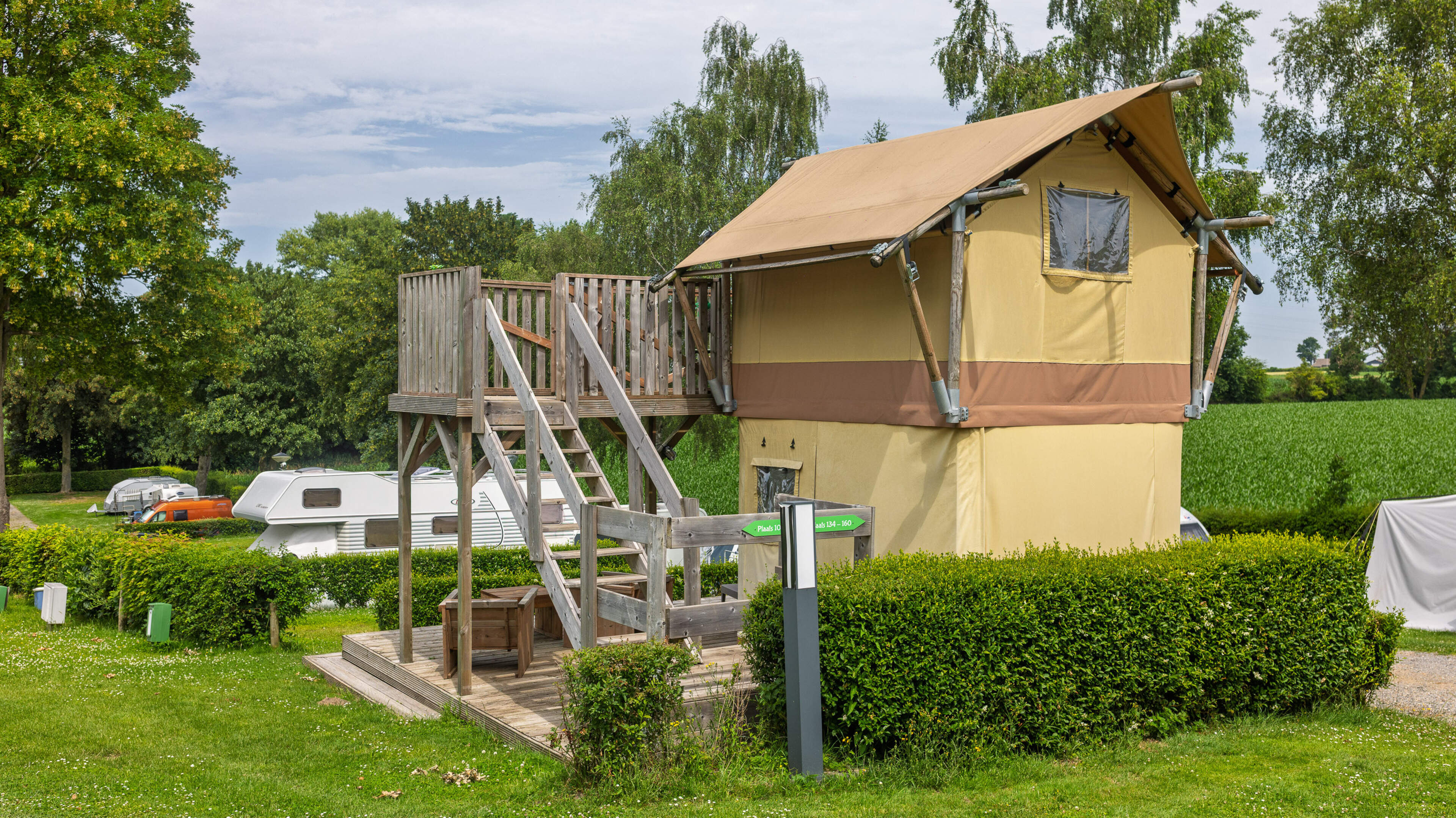 Zweten in Zuid-Limburg: met ijsblokjes en extra ventilator hitte in caravan te lijf