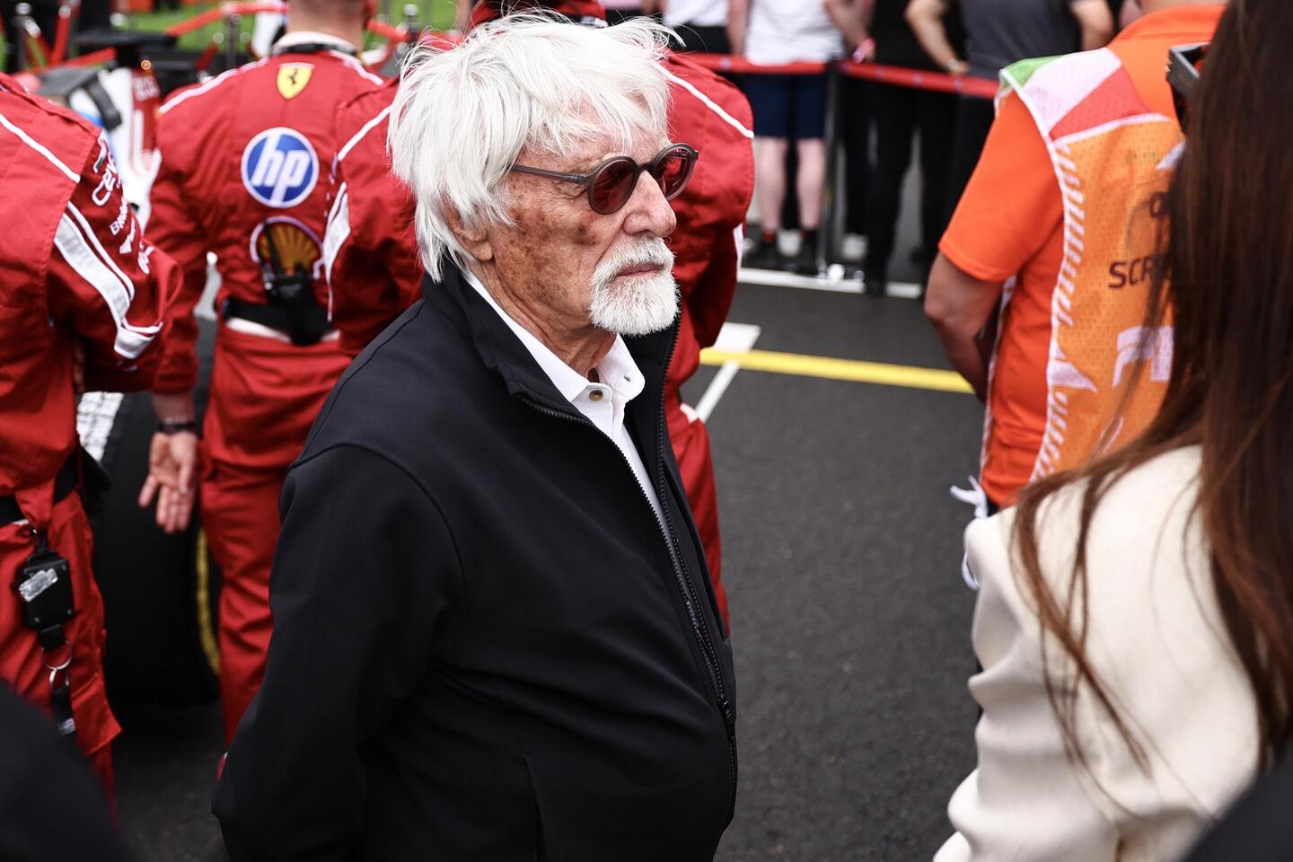 Bernie Ecclestone is er ook bij in Hongarije.