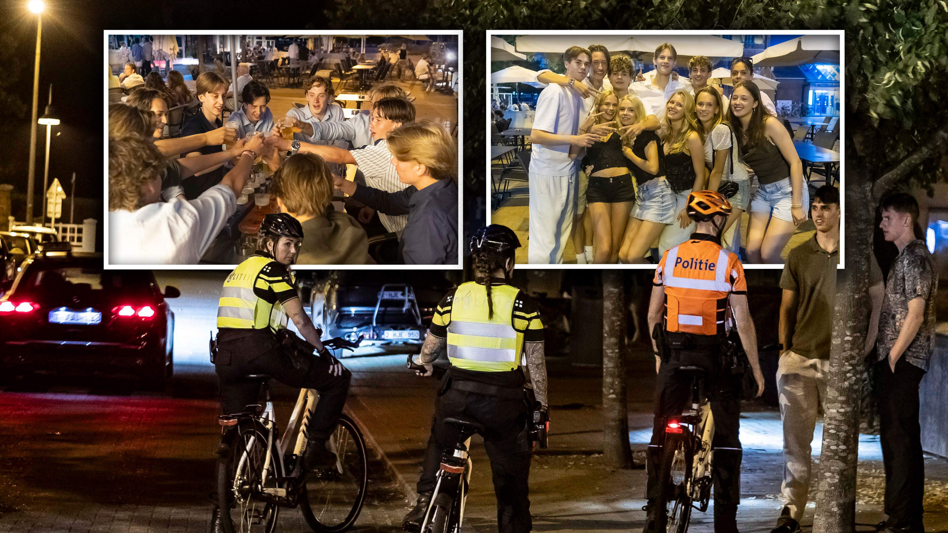 Feestende Nederlandse jongeren bezorgen Knokke zoveel overlast dat onze politie moet ingrijpen: ’Ouders moesten eens weten wat hier gebeurt’