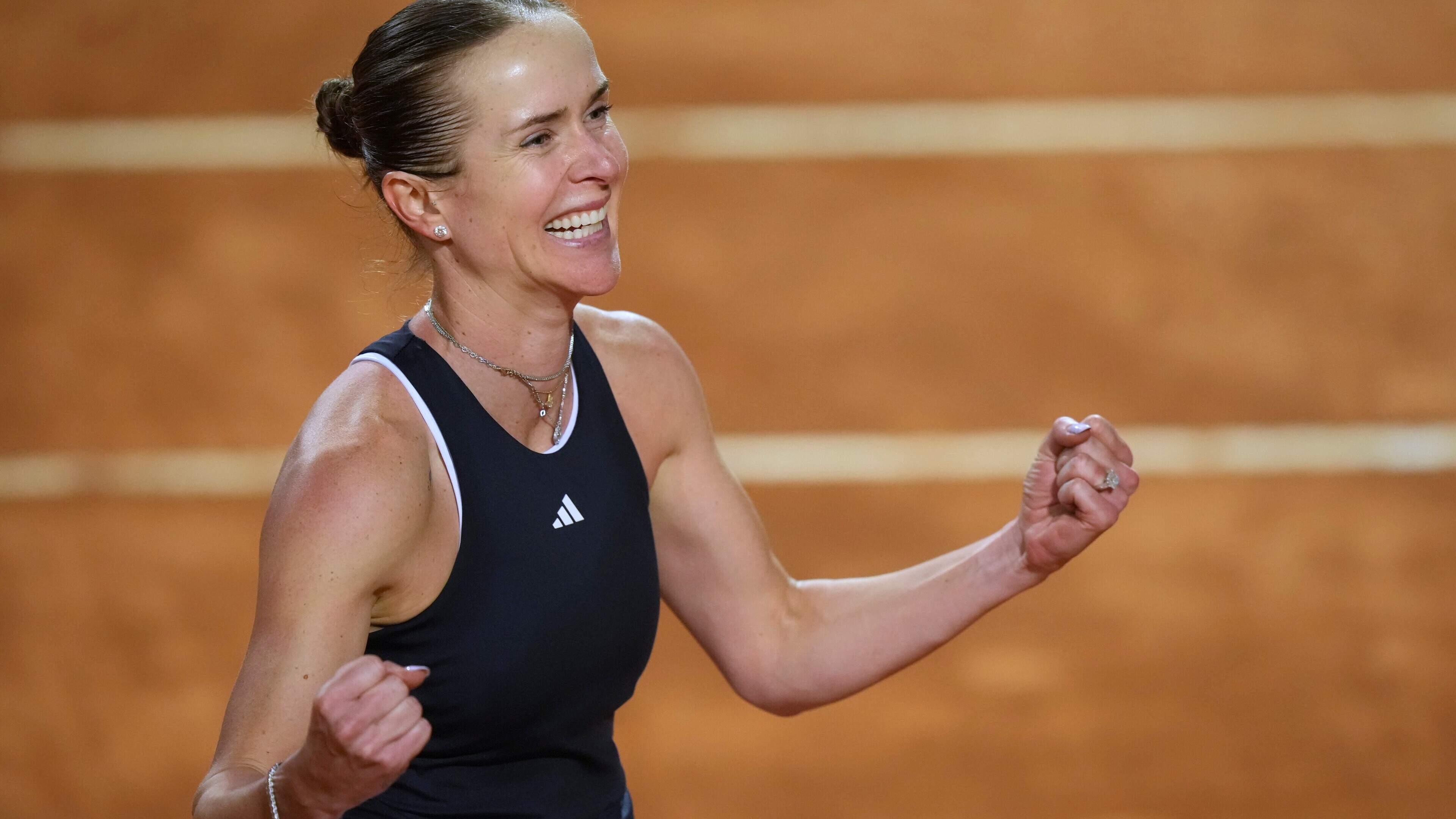 Elina Svitolina klopt Coco Gauff en is voor de derde keer in haar loopbaan de beste in Rome
