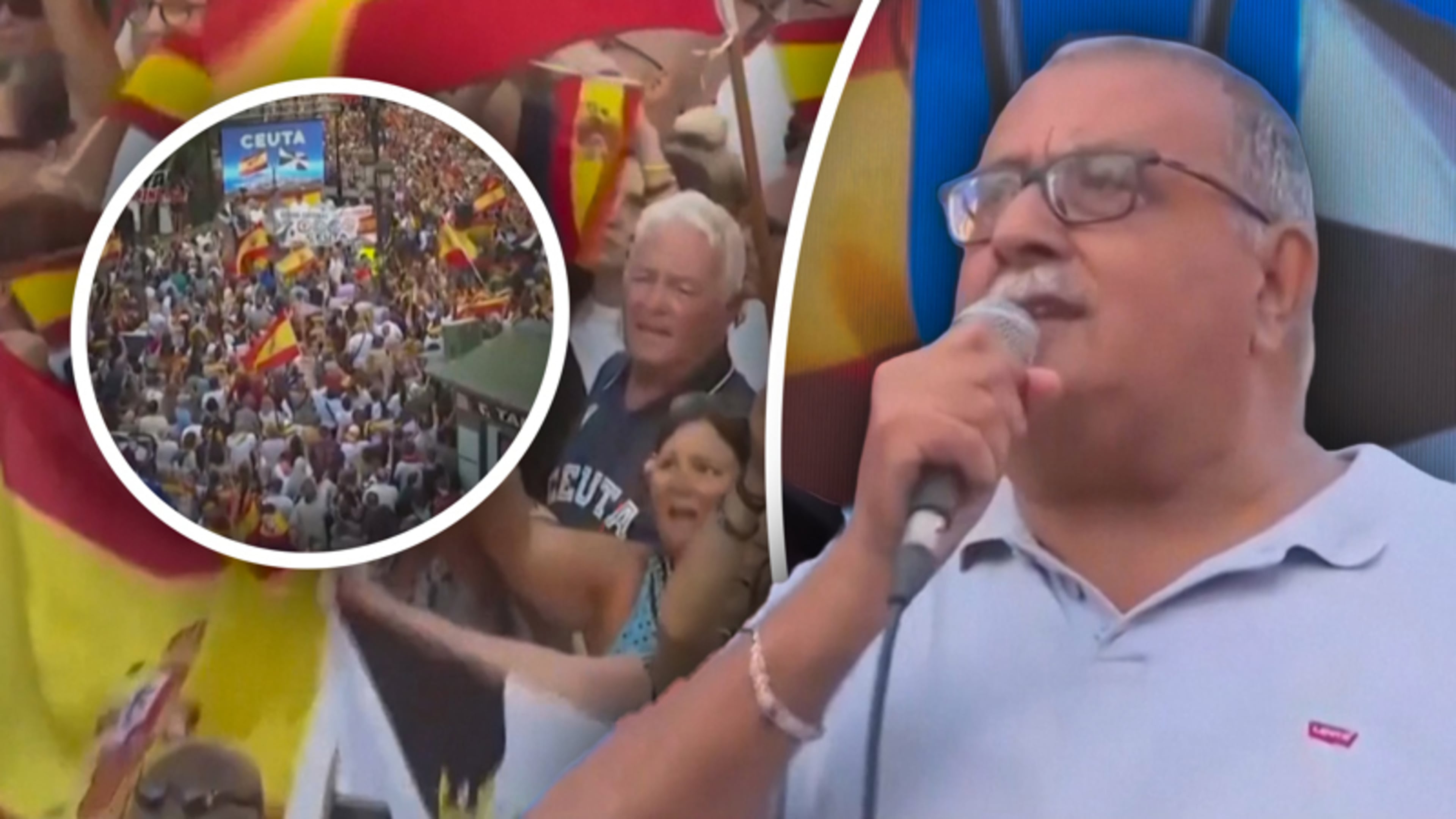 Honderden demonstranten Ceuta de straat op: eisen oplossing migratiecrisis