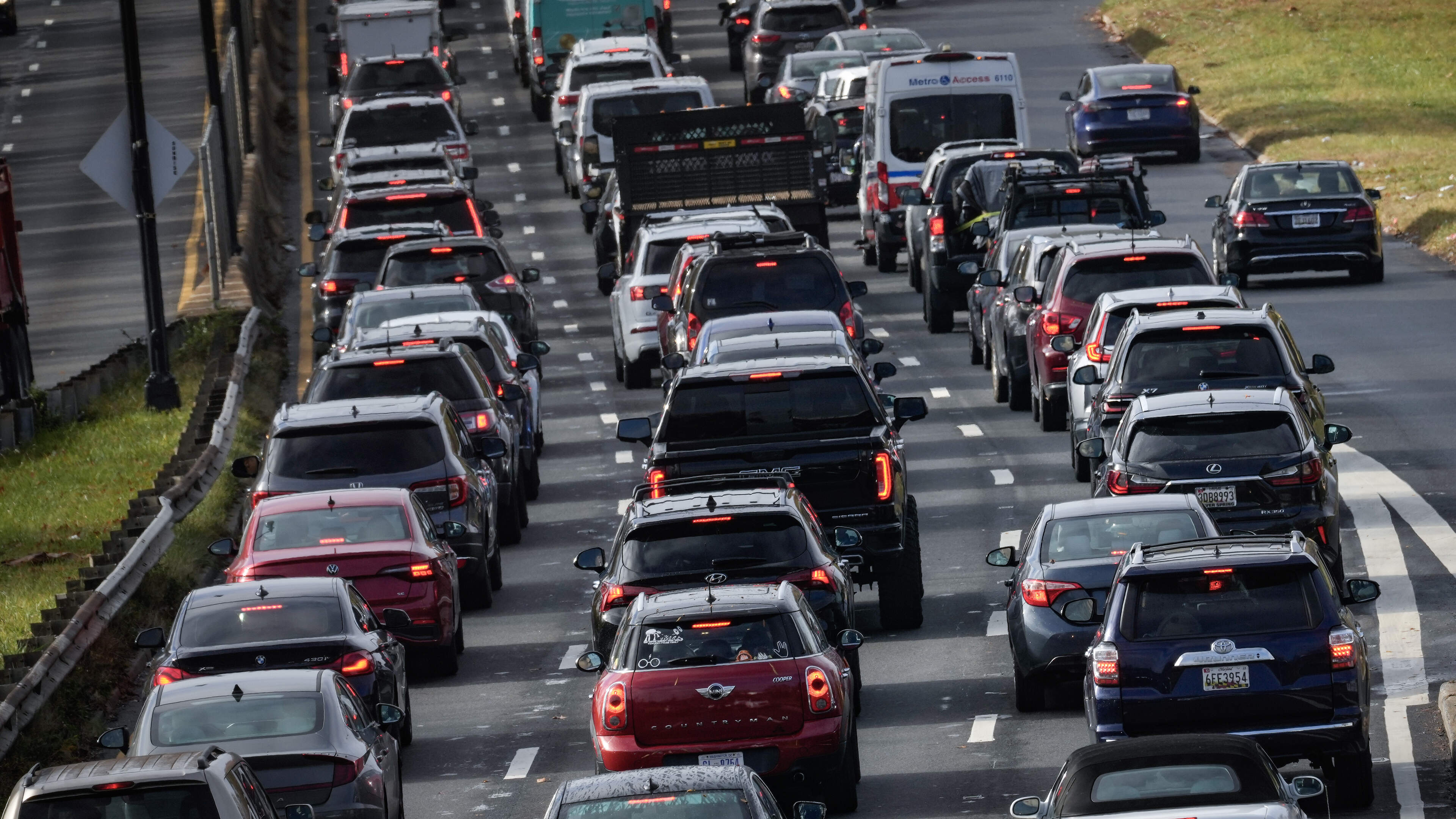Grote verkeershinder in Washington door bomalarm: verdacht apparaat blijkt seksspeeltje