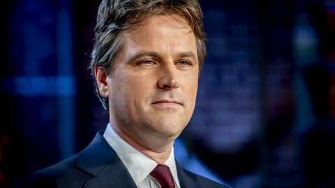 HILVERSUM - Henri Bontenbal (CDA), De lijsttrekkers van zes partijen staan tegenover elkaar in een nieuw verkiezingsdebat bij RTL Tonightt . ANP / Hollandse Hoogte / ROBIN UTRECHT